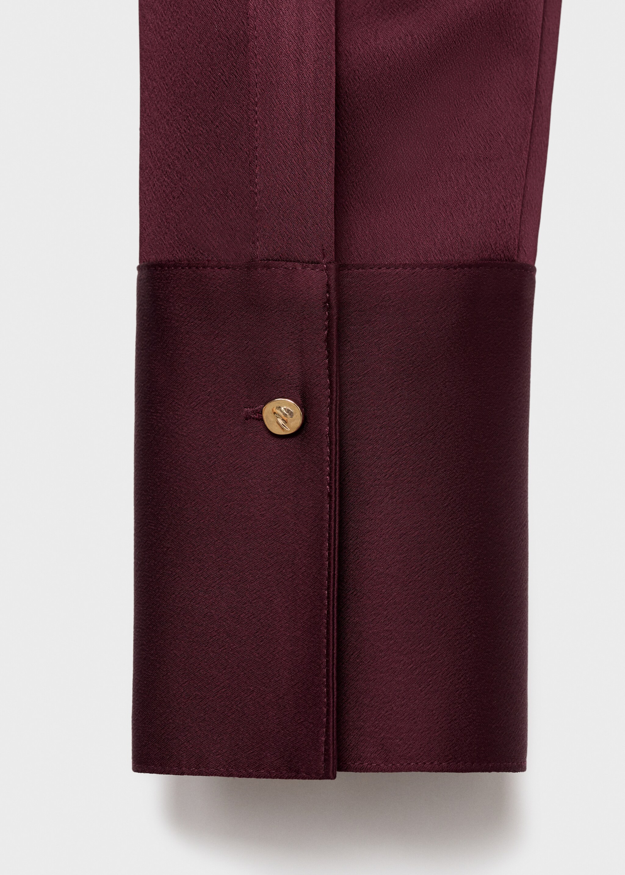 Chemise fluide satinée - Détail de l'article 0, Bordeaux. Ref: 17075801-00.