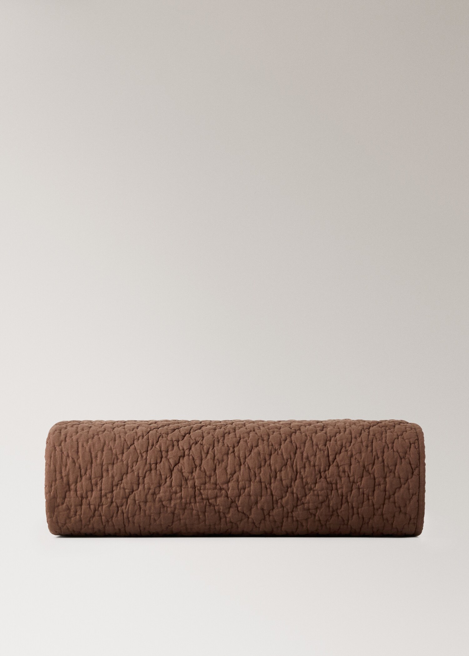 Hand-stitched cotton bedspread for cot - Article without model