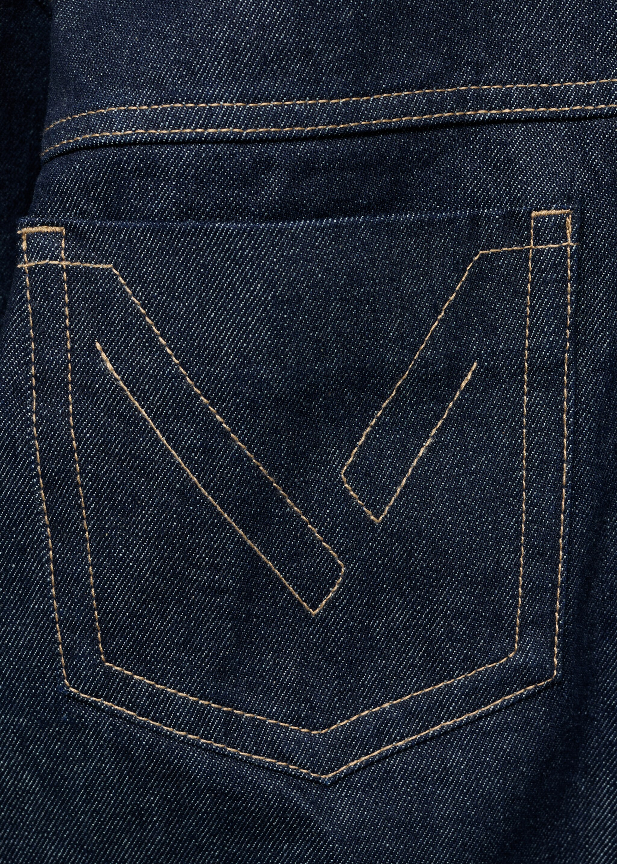 Veste denim coutures décoratives - Détail de l'article 0, Bleu. Ref: 17075805-00.
