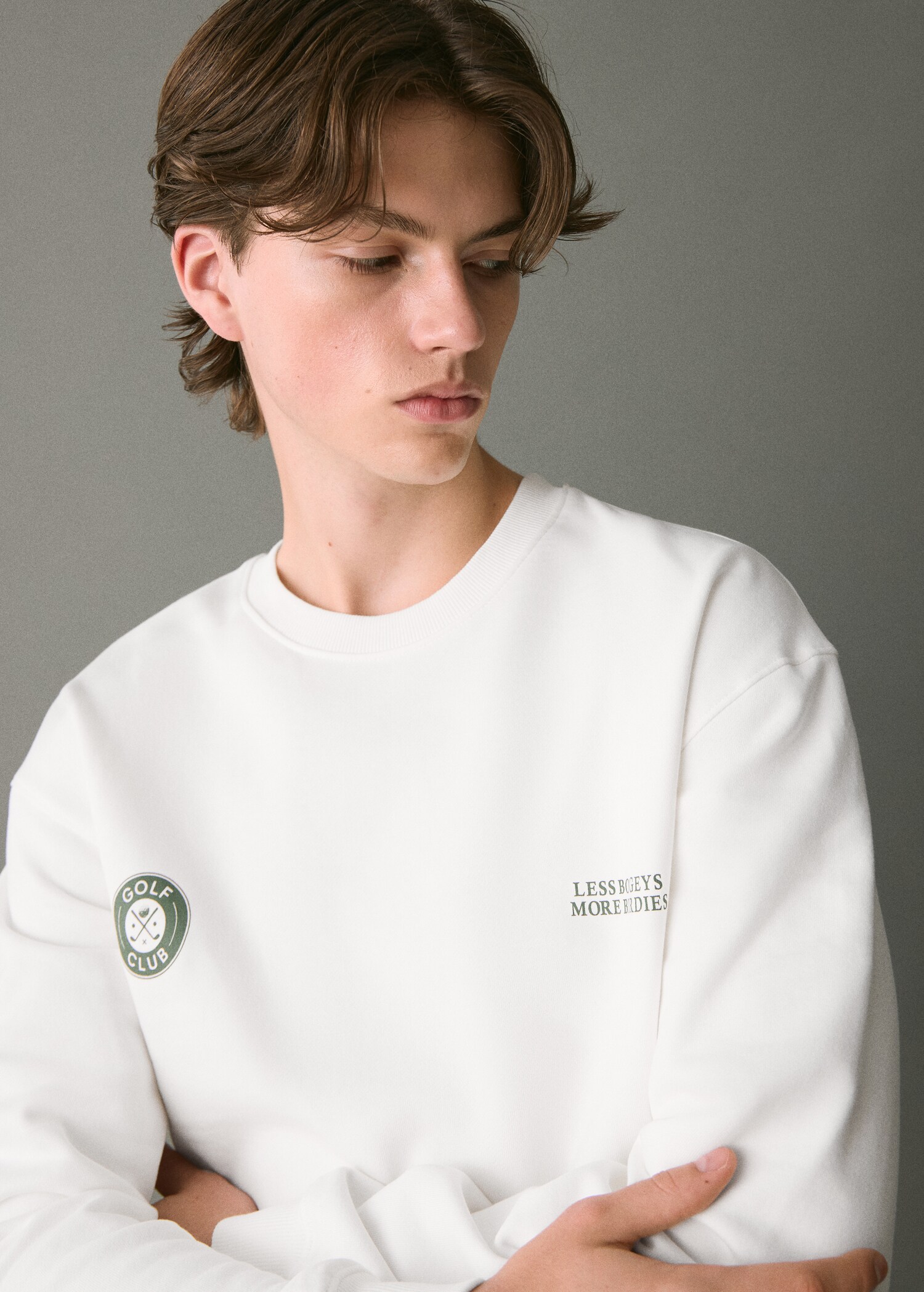 Sweat-shirt coton imprimé - Détail de l'article 1