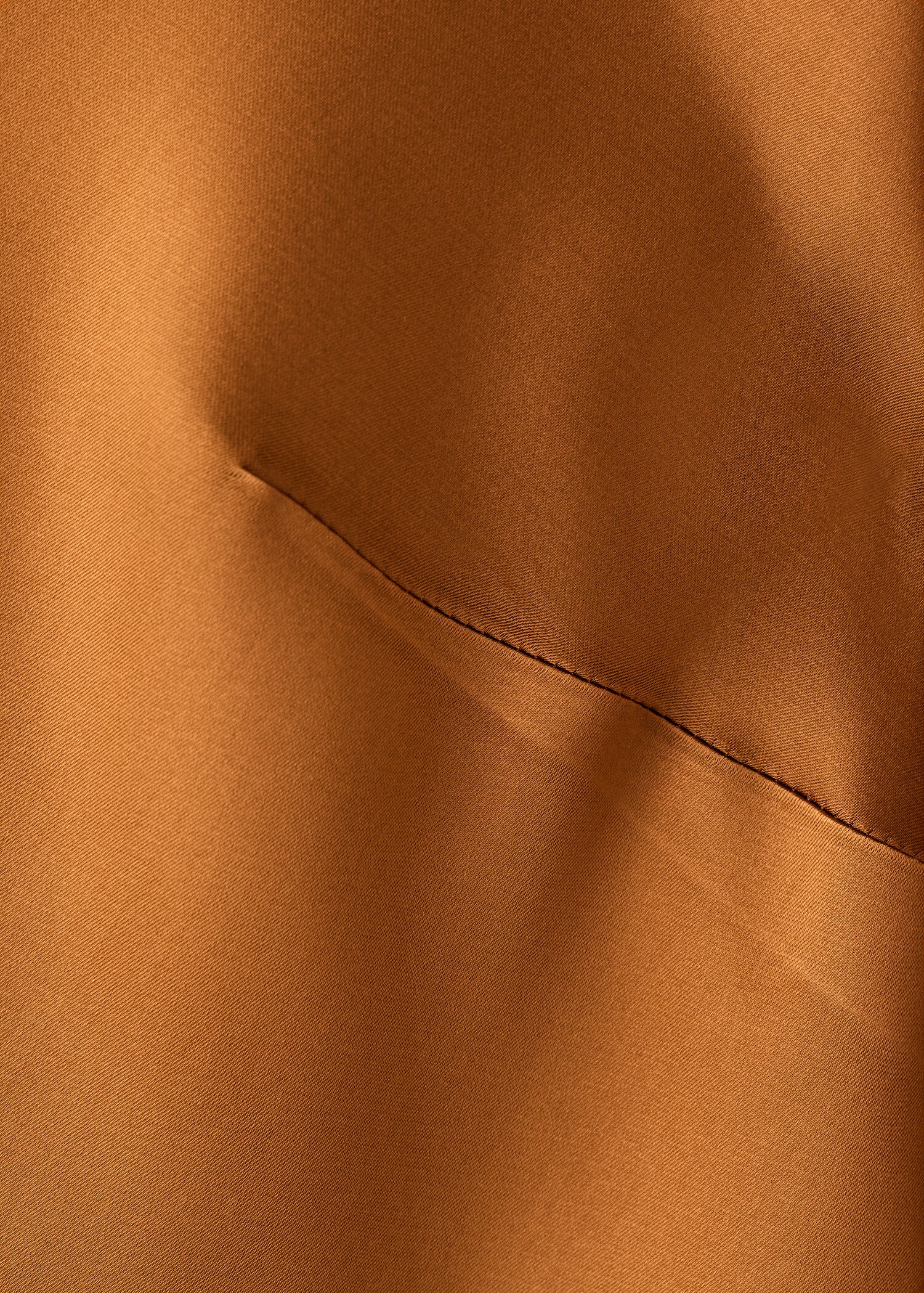 Long satin dress - Details of the article 0