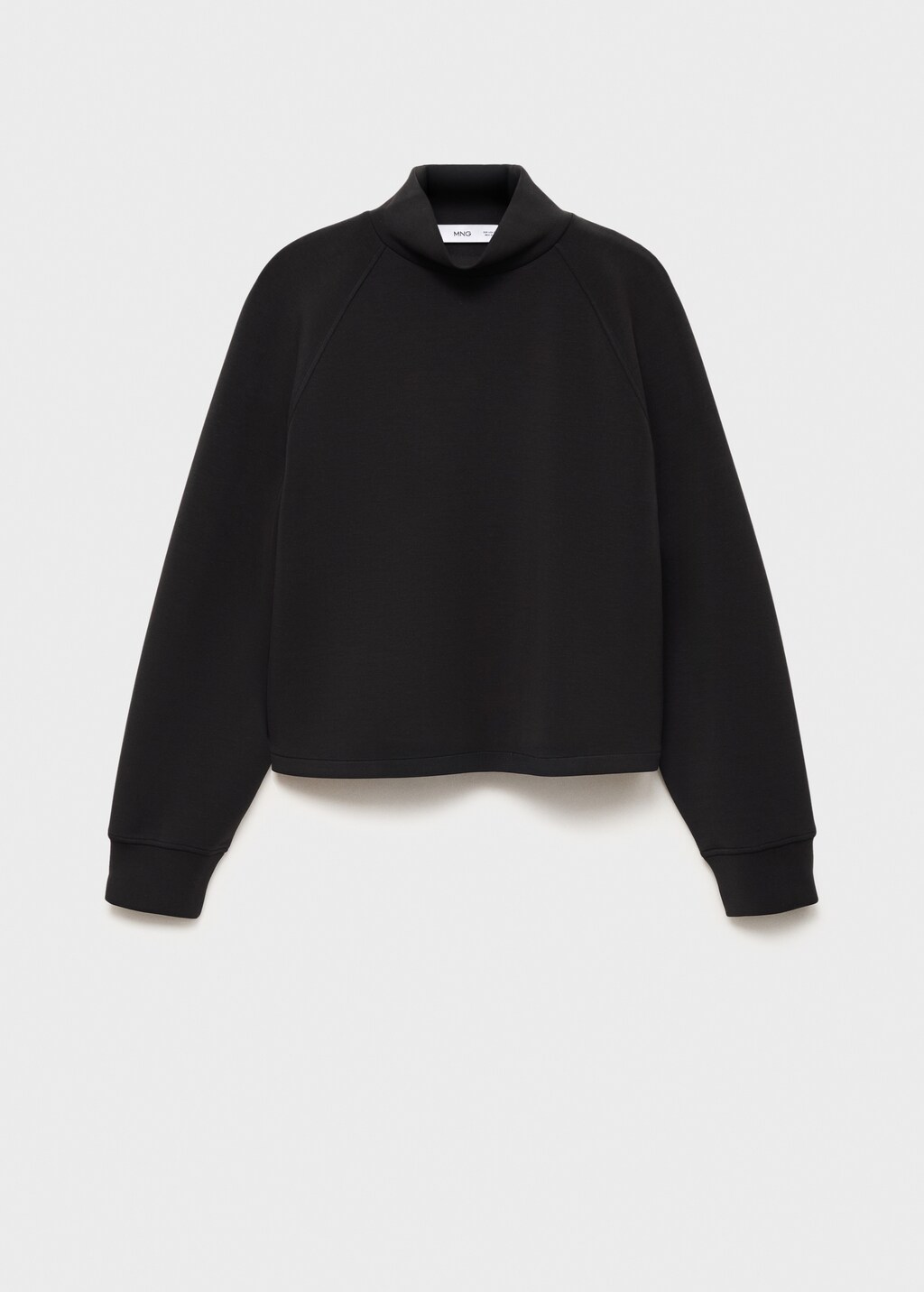 Mango High collar sweatshirt