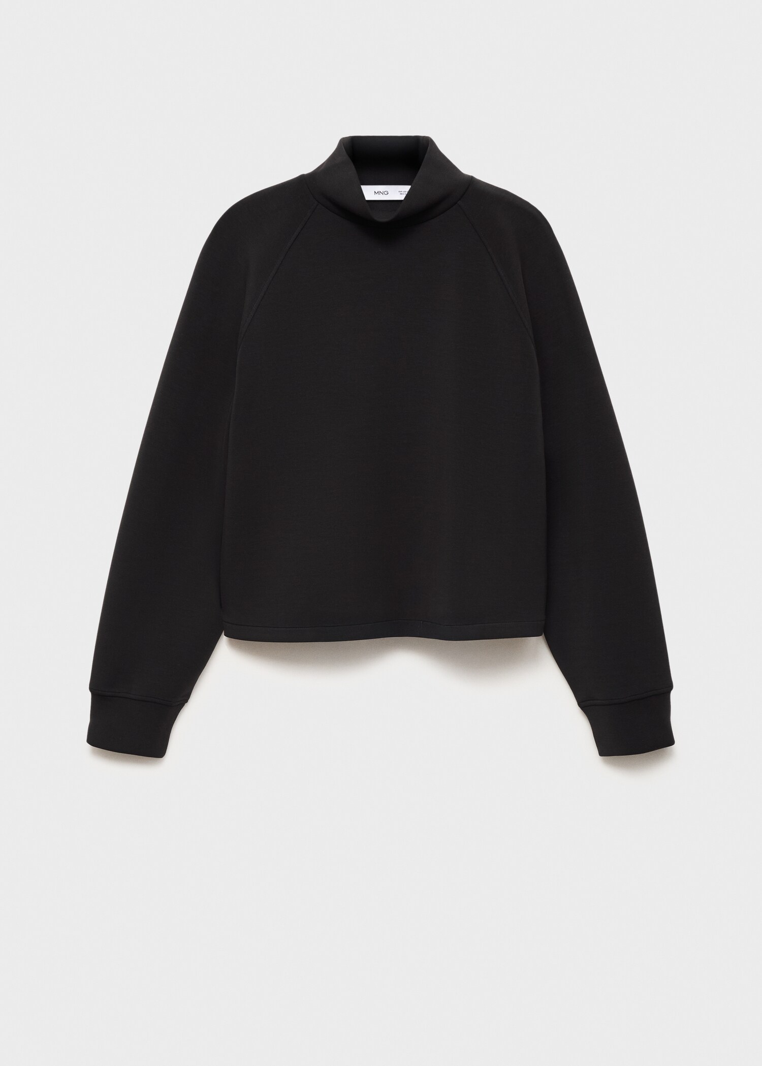 High collar sweatshirt - Article without model