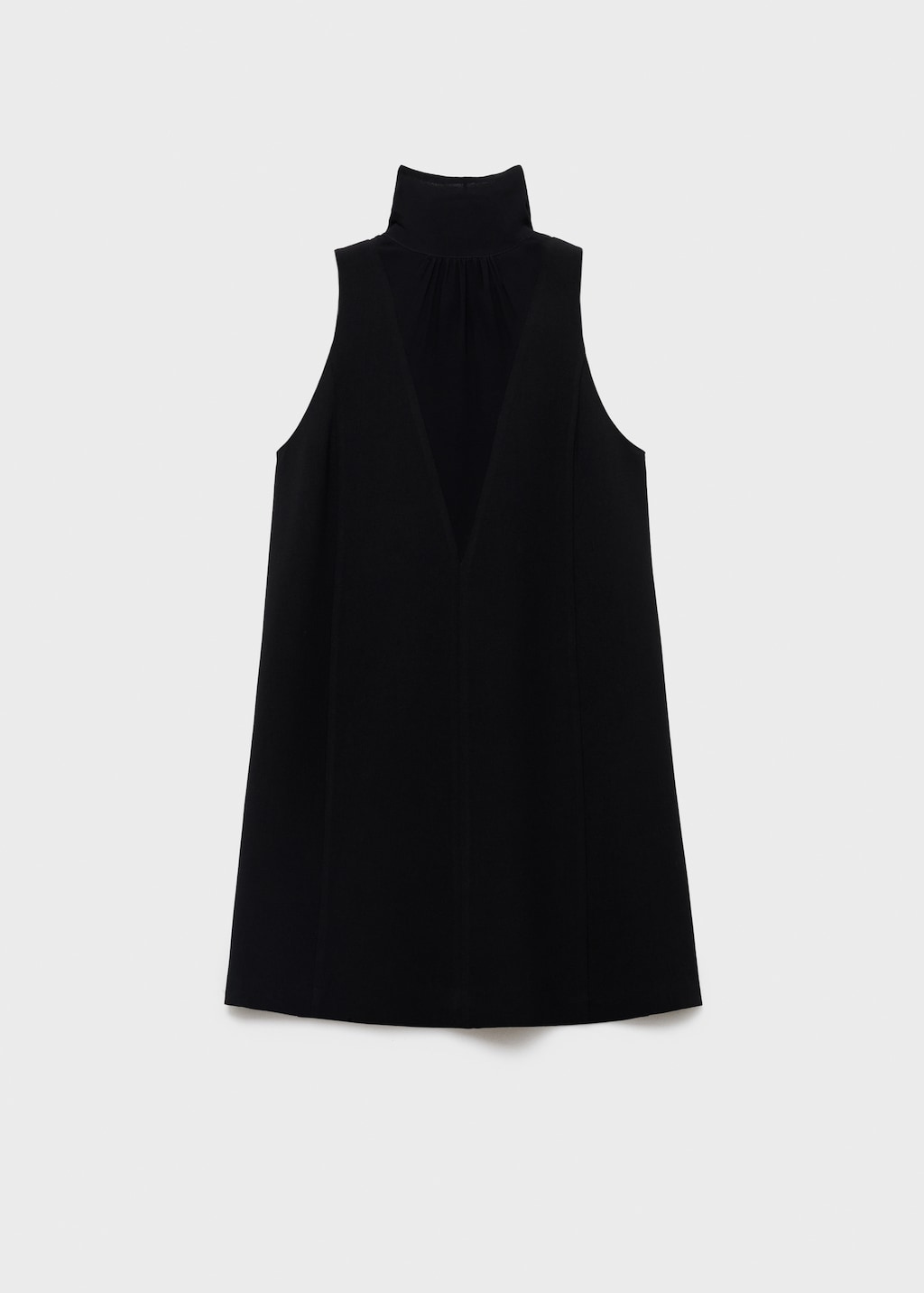 Bow cut-out detail dress