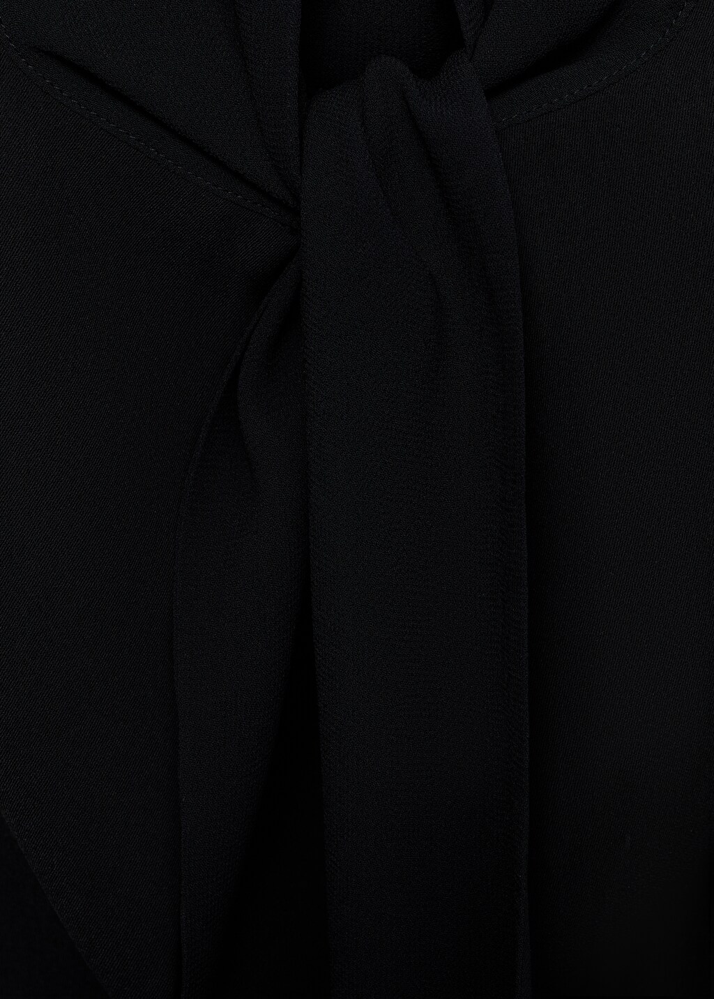 Bow cut-out detail dress