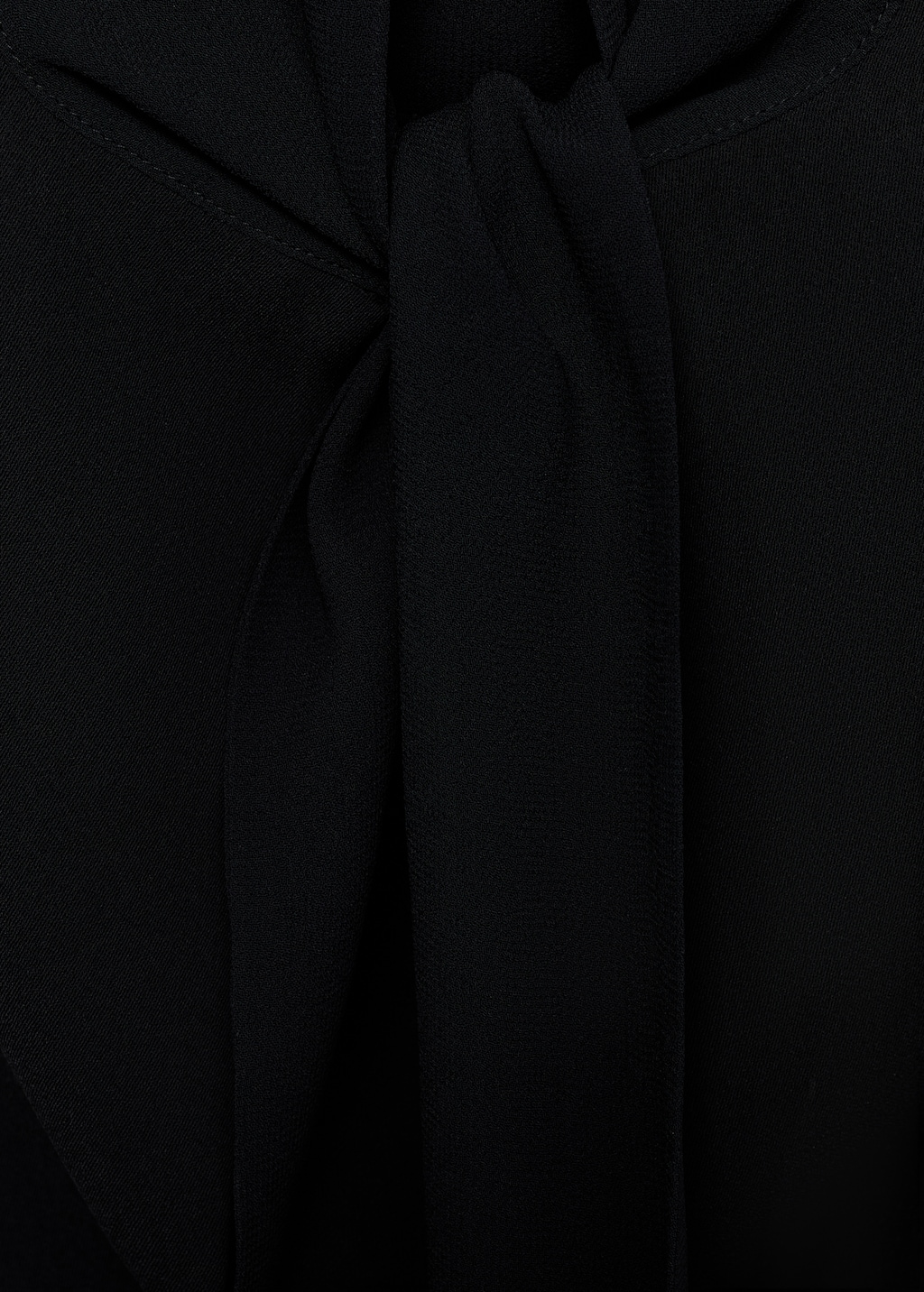 Bow cut-out detail dress