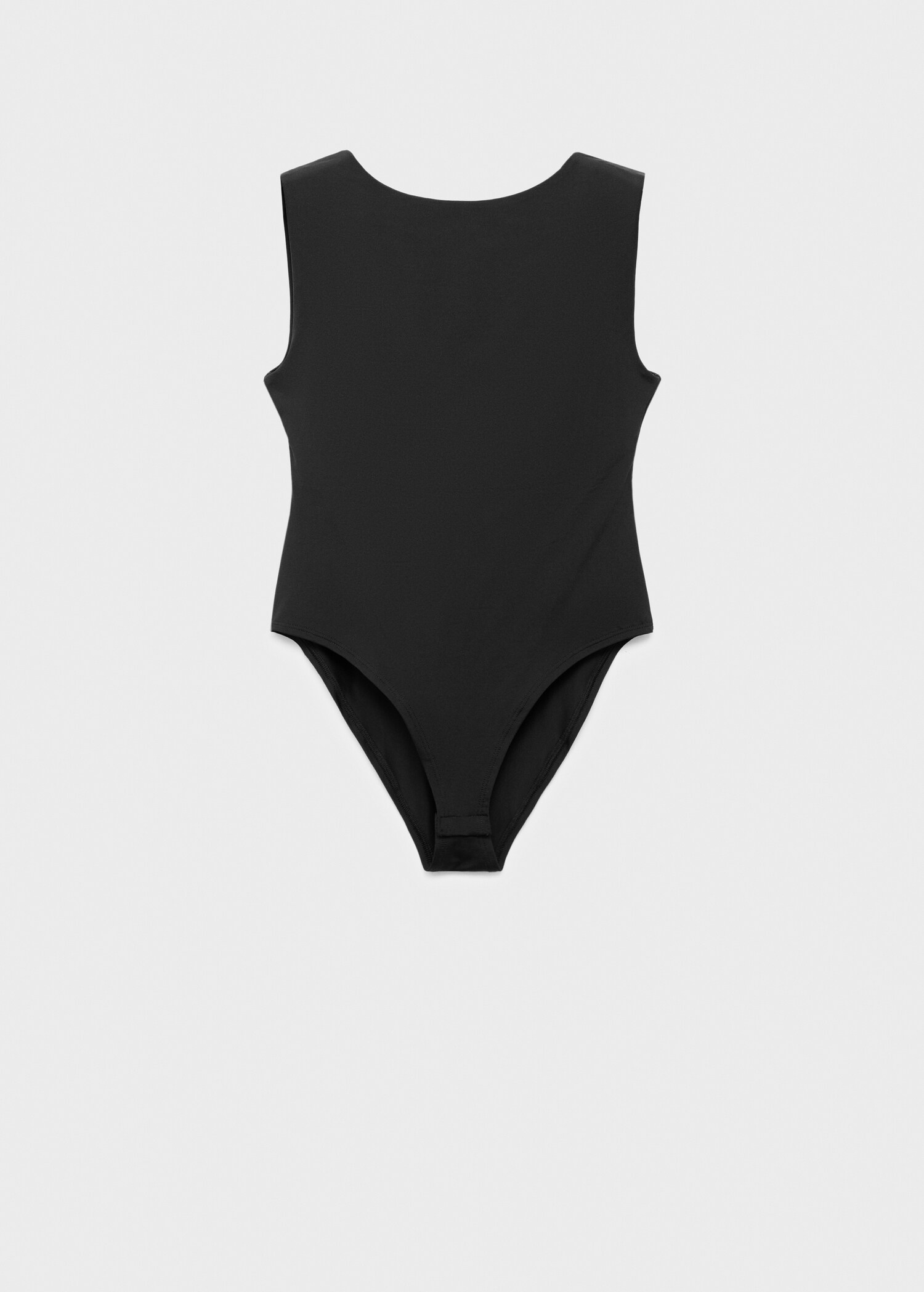 Elastic plain body suit - Article without model
