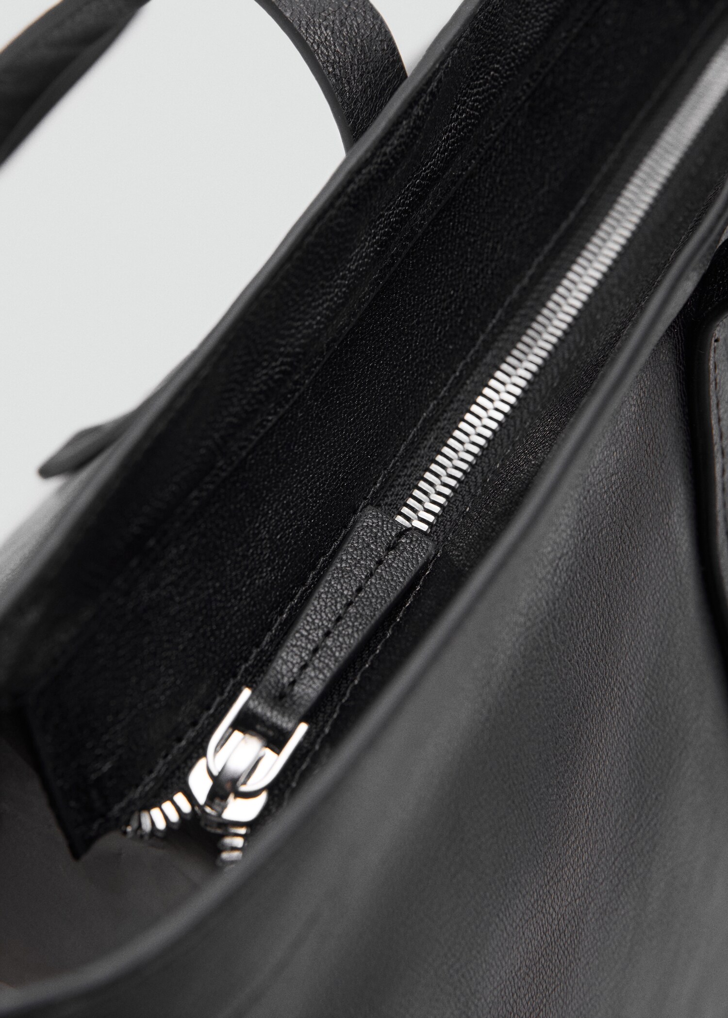 Shopper väska läder - Detaljer om artikeln 2