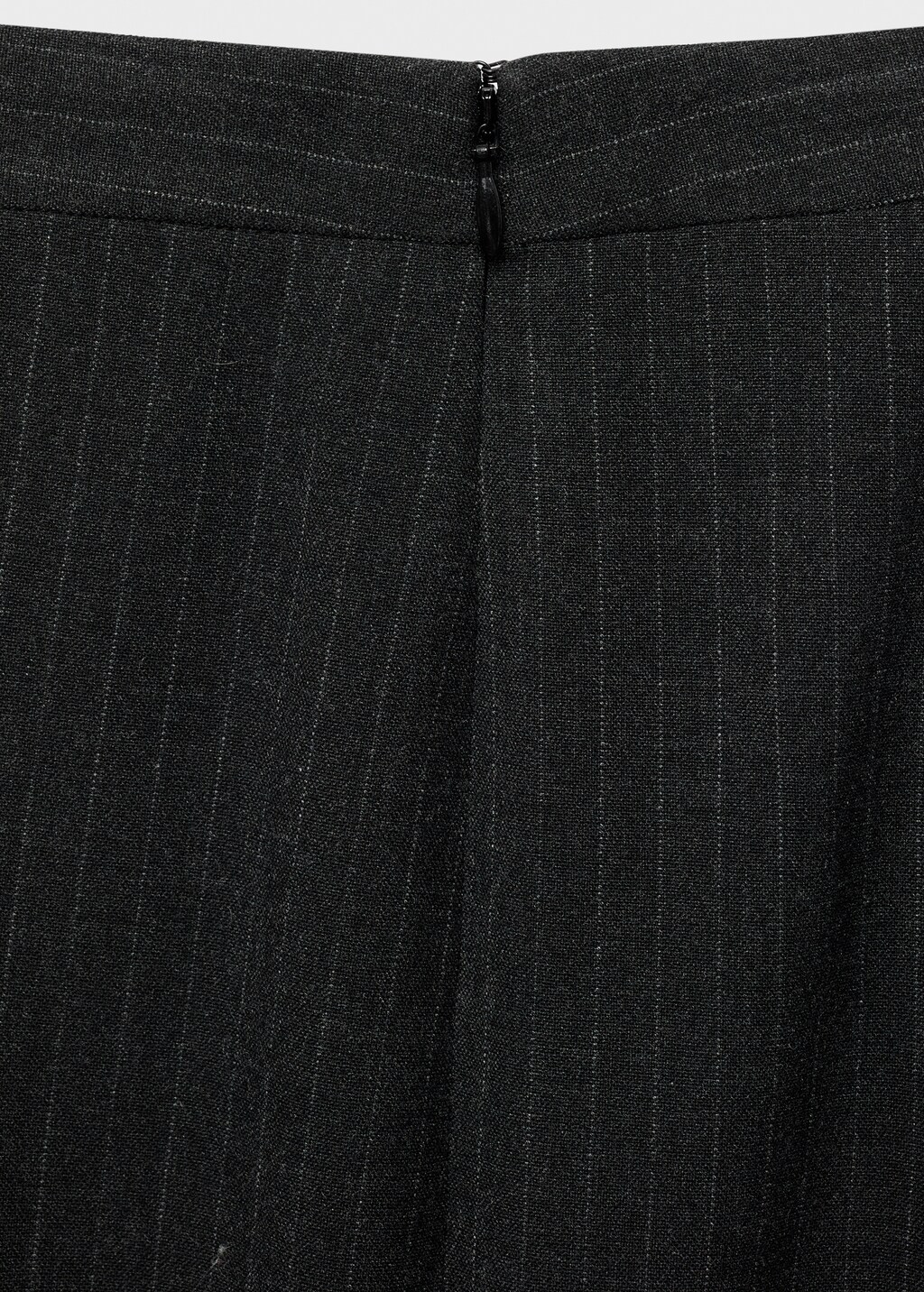 Pinstripe suit trousers