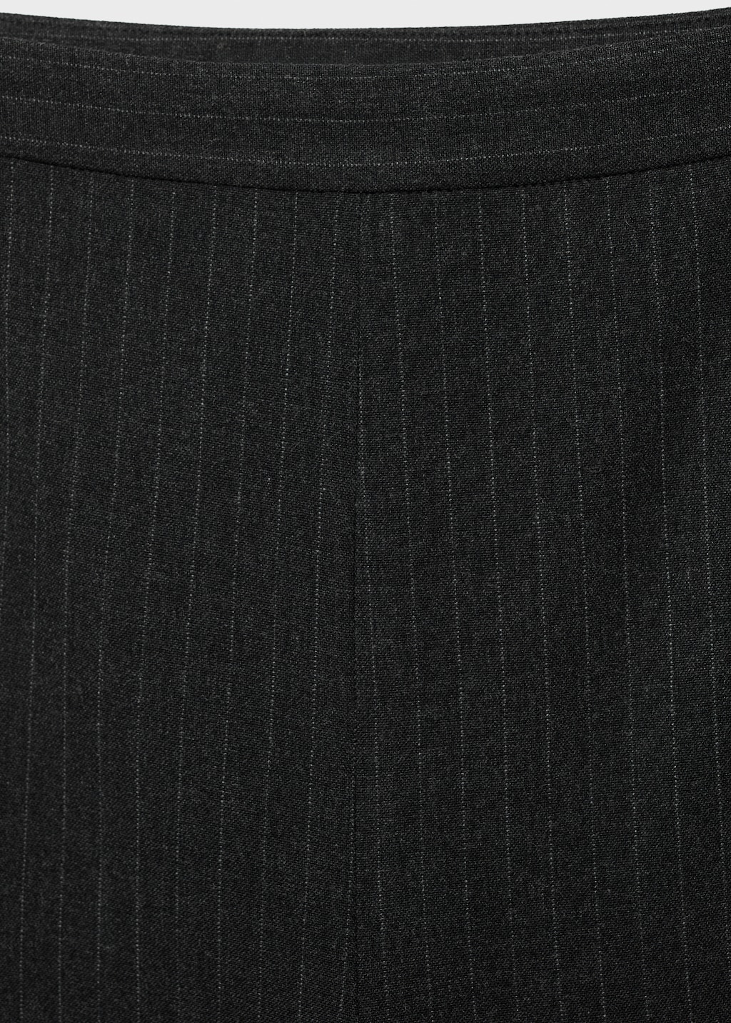 Pinstripe suit trousers