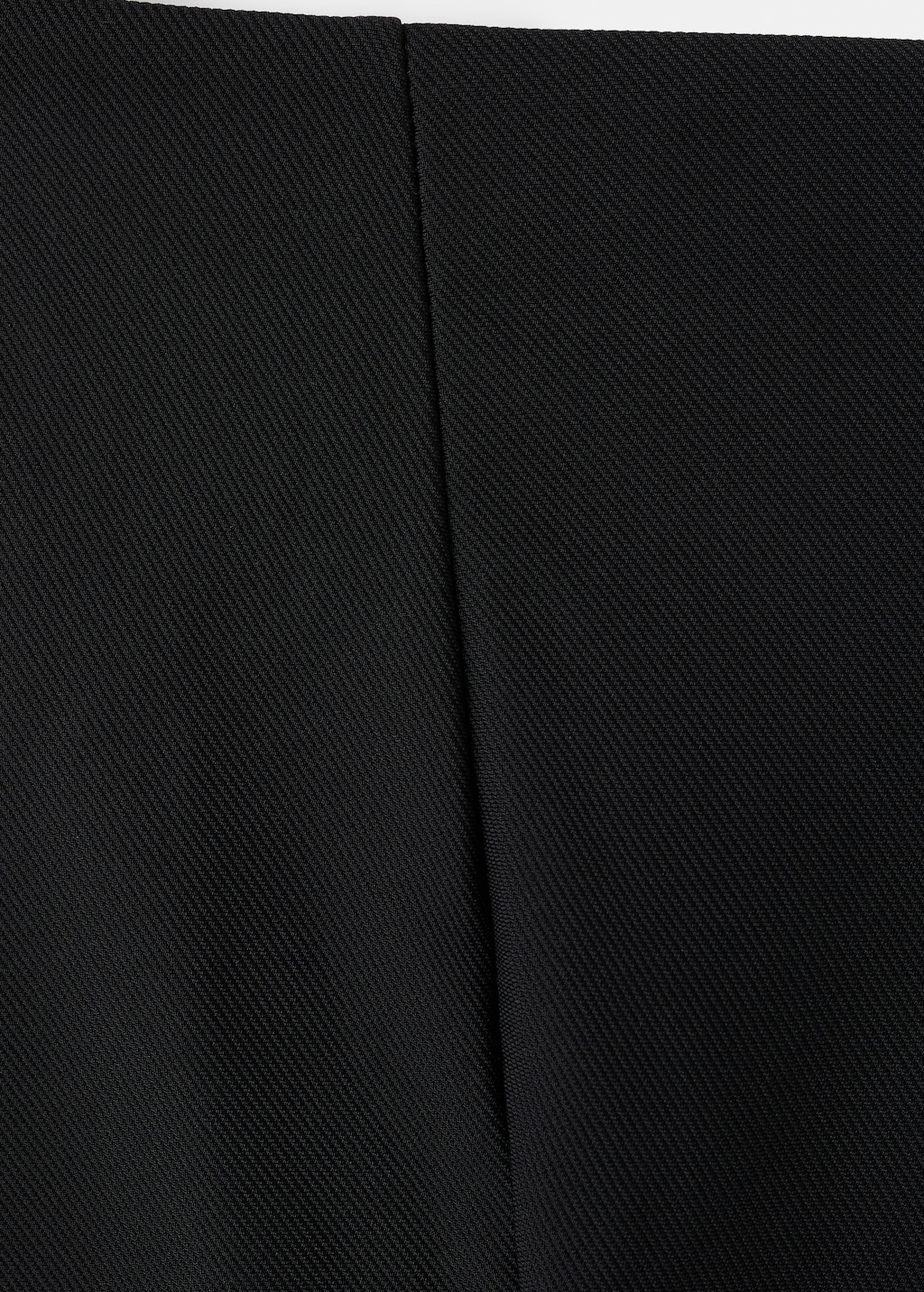 Strapless peplum top