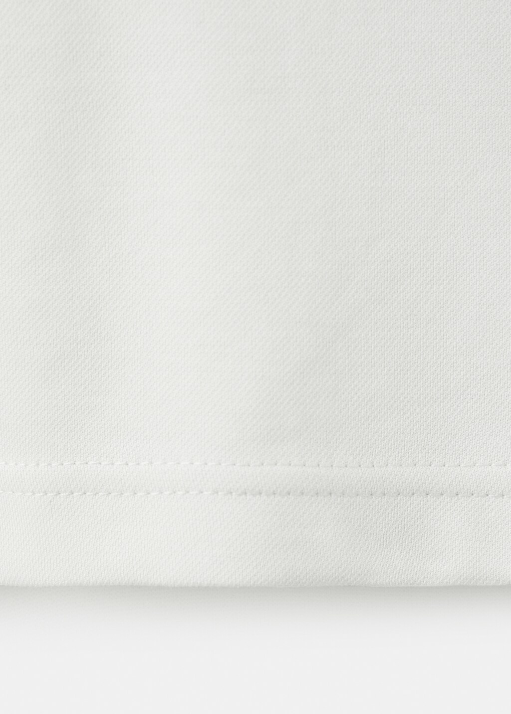 Cotton piqué polo shirt