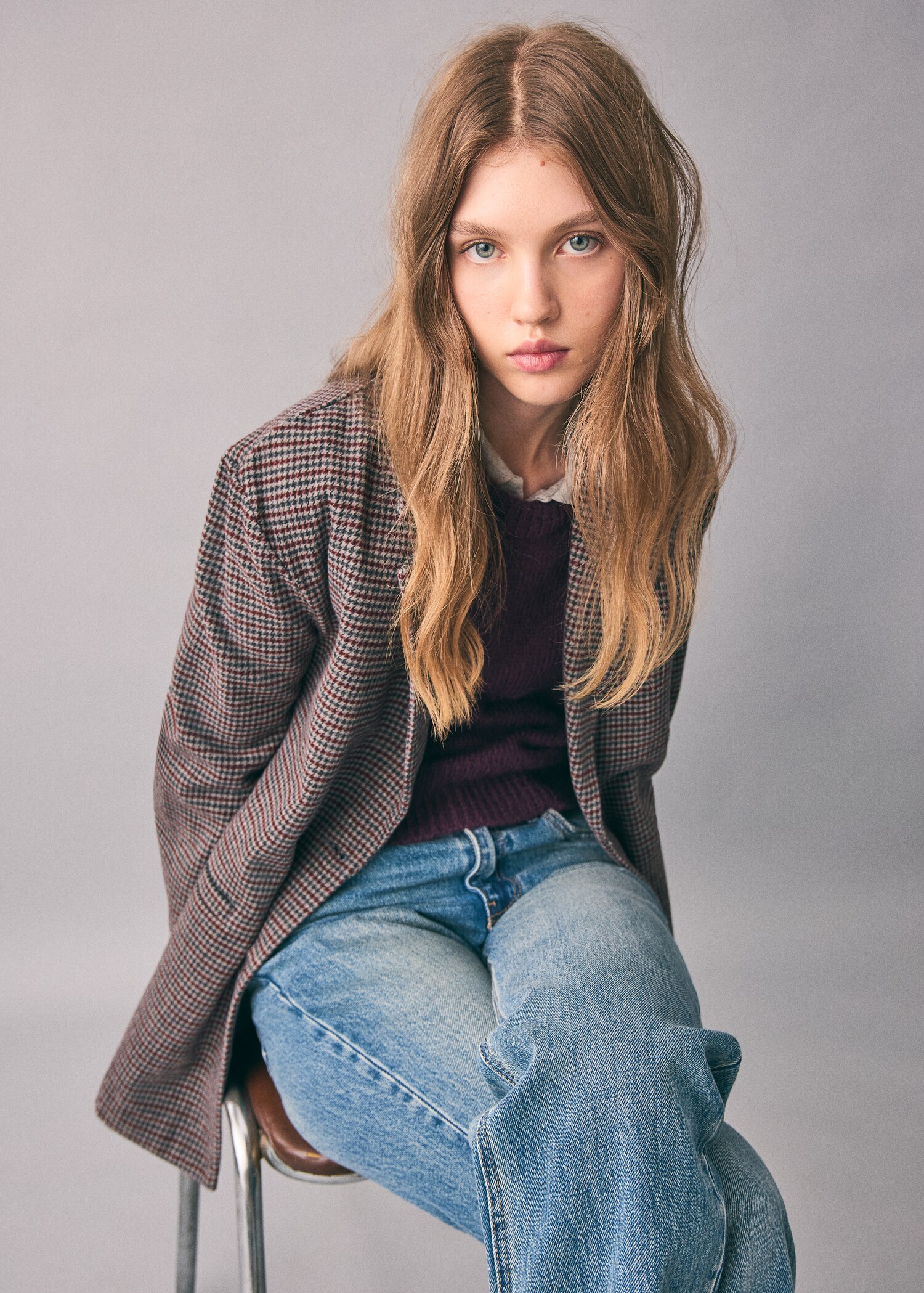 Blazer quadres pota de gall - Detall de l'article 2