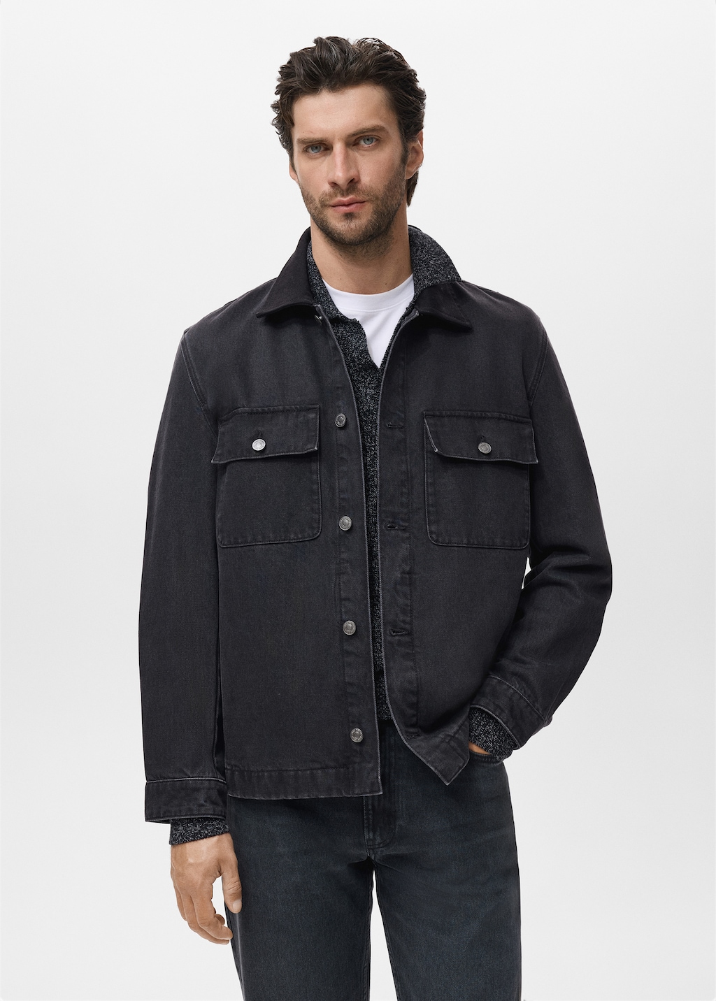 Denim jacket pockets