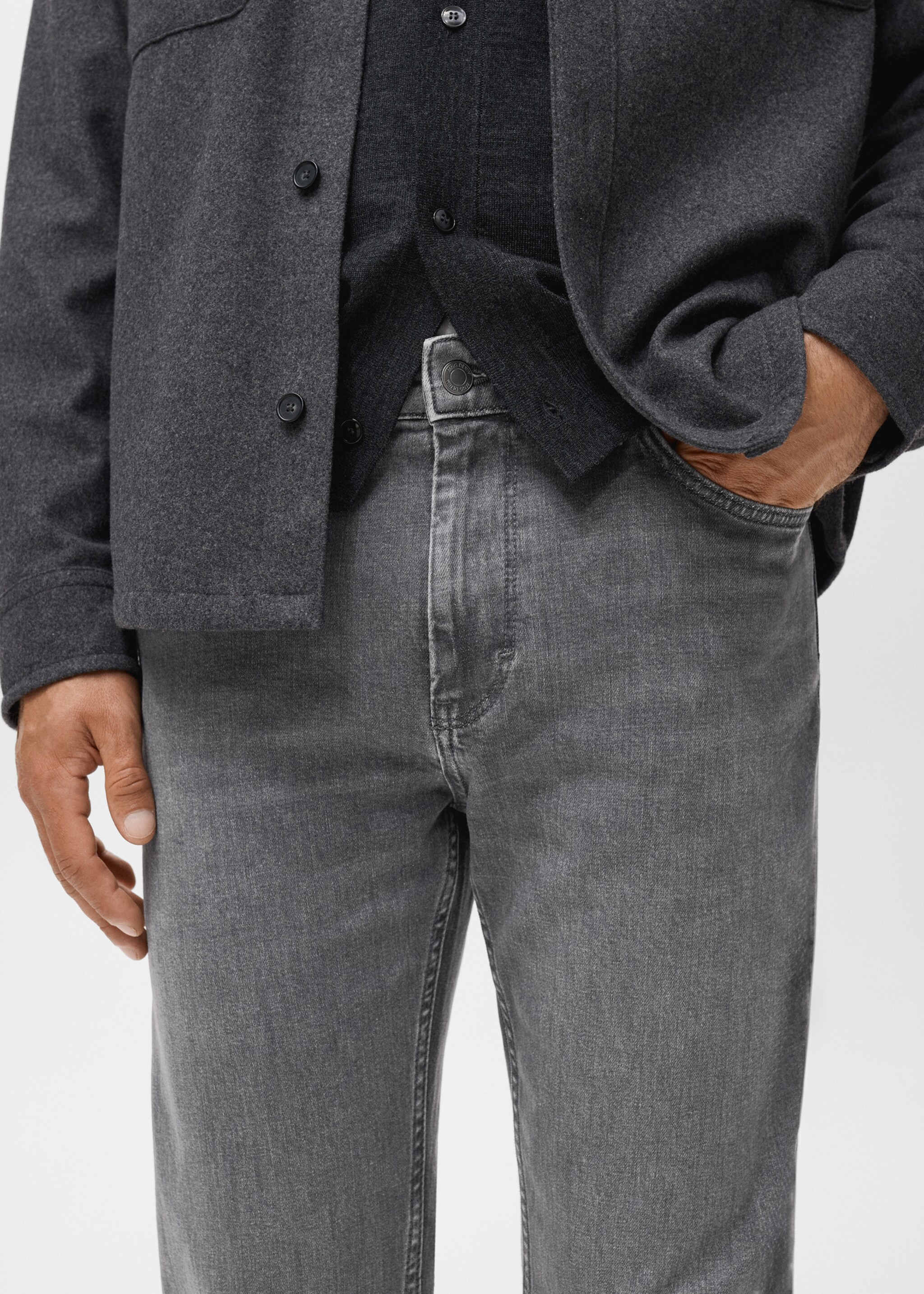 Jeans Patrick slim fit Ultra Soft Touch - Detalle del artículo 1, Gris. Ref: 17075969-00.