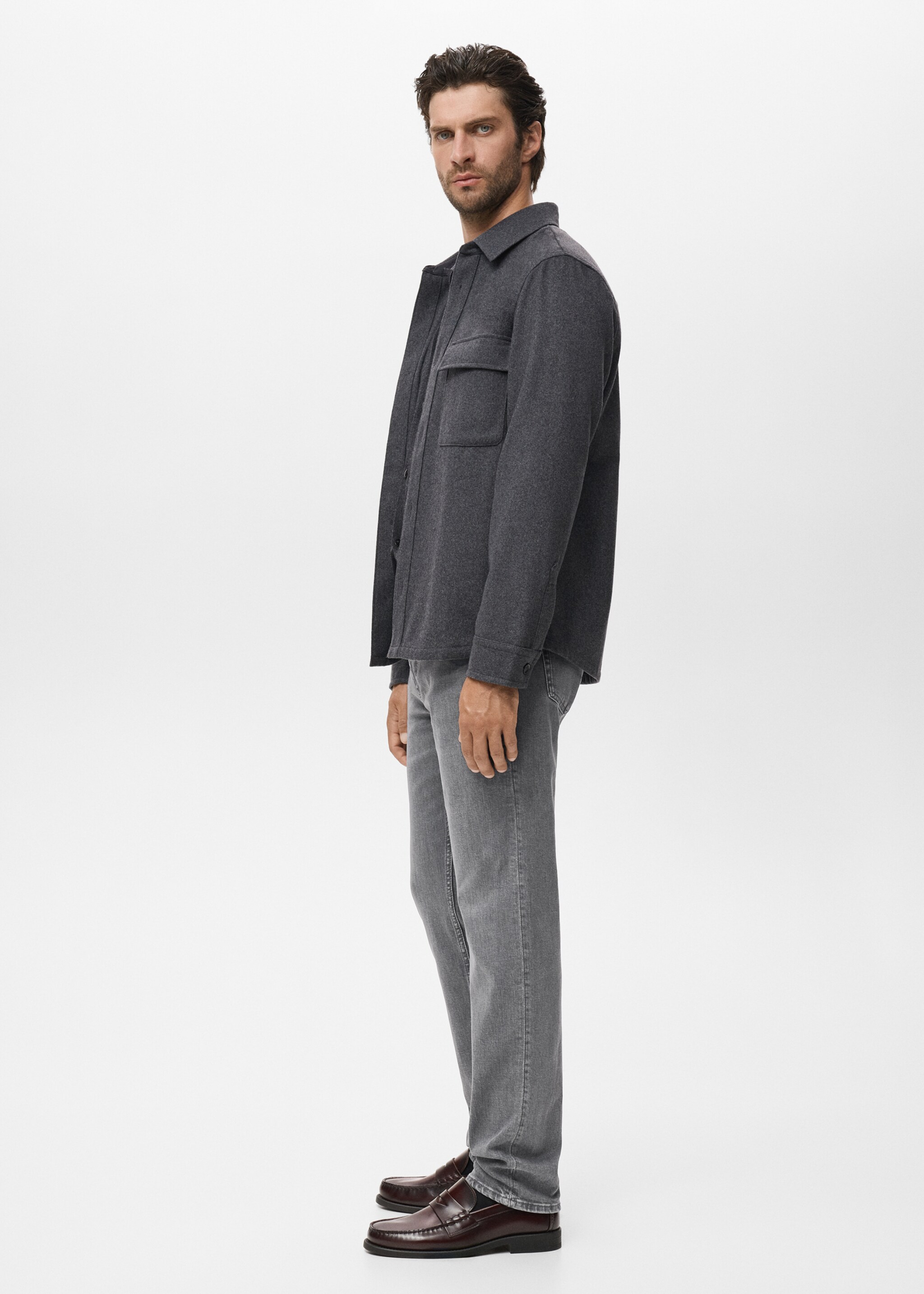 Jeans Patrick slim fit Ultra Soft Touch - Detalle del artículo 2, Gris. Ref: 17075969-00.