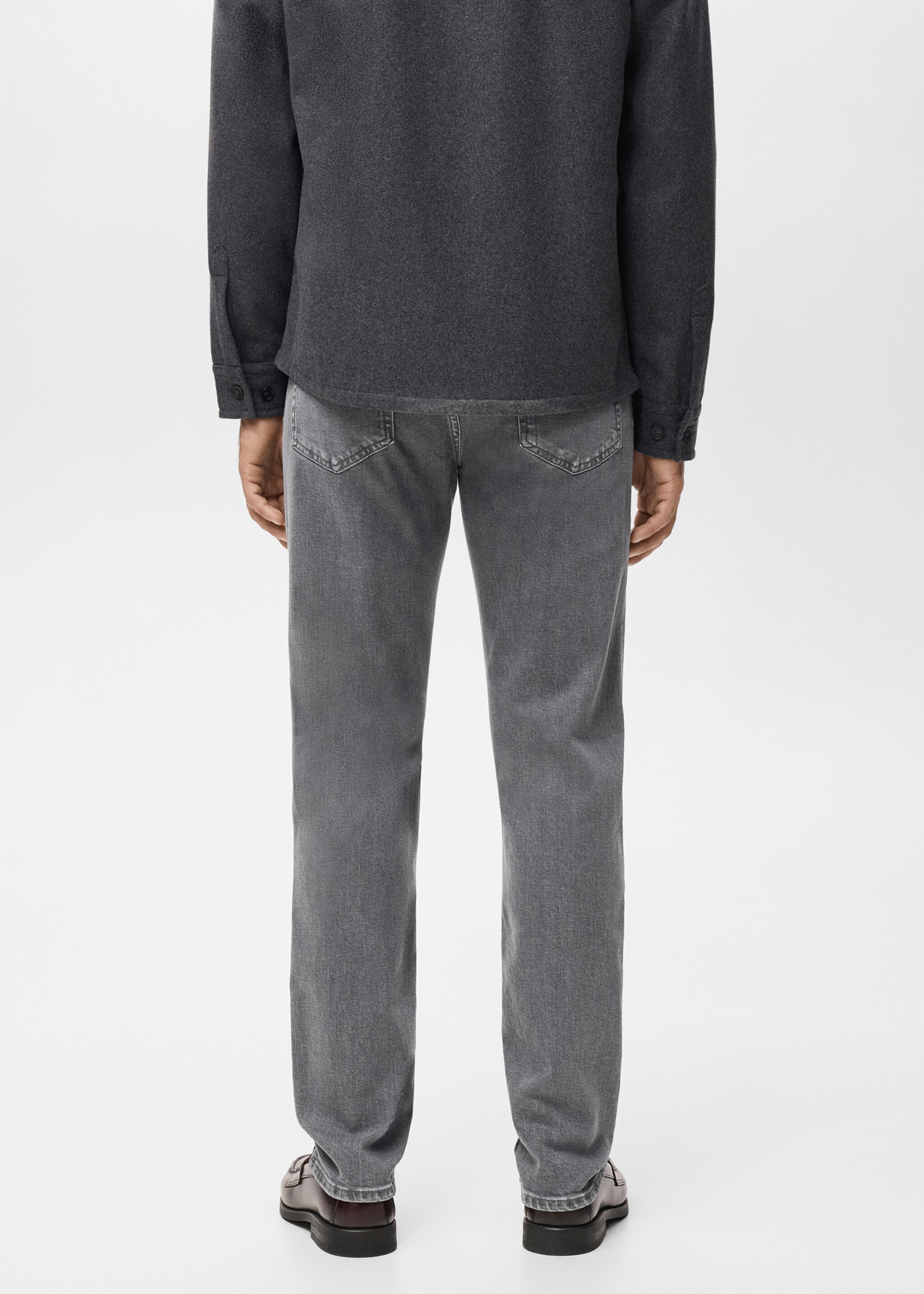 Jeans Patrick slim fit Ultra Soft Touch - Reverso del artículo, Gris. Ref: 17075969-00.