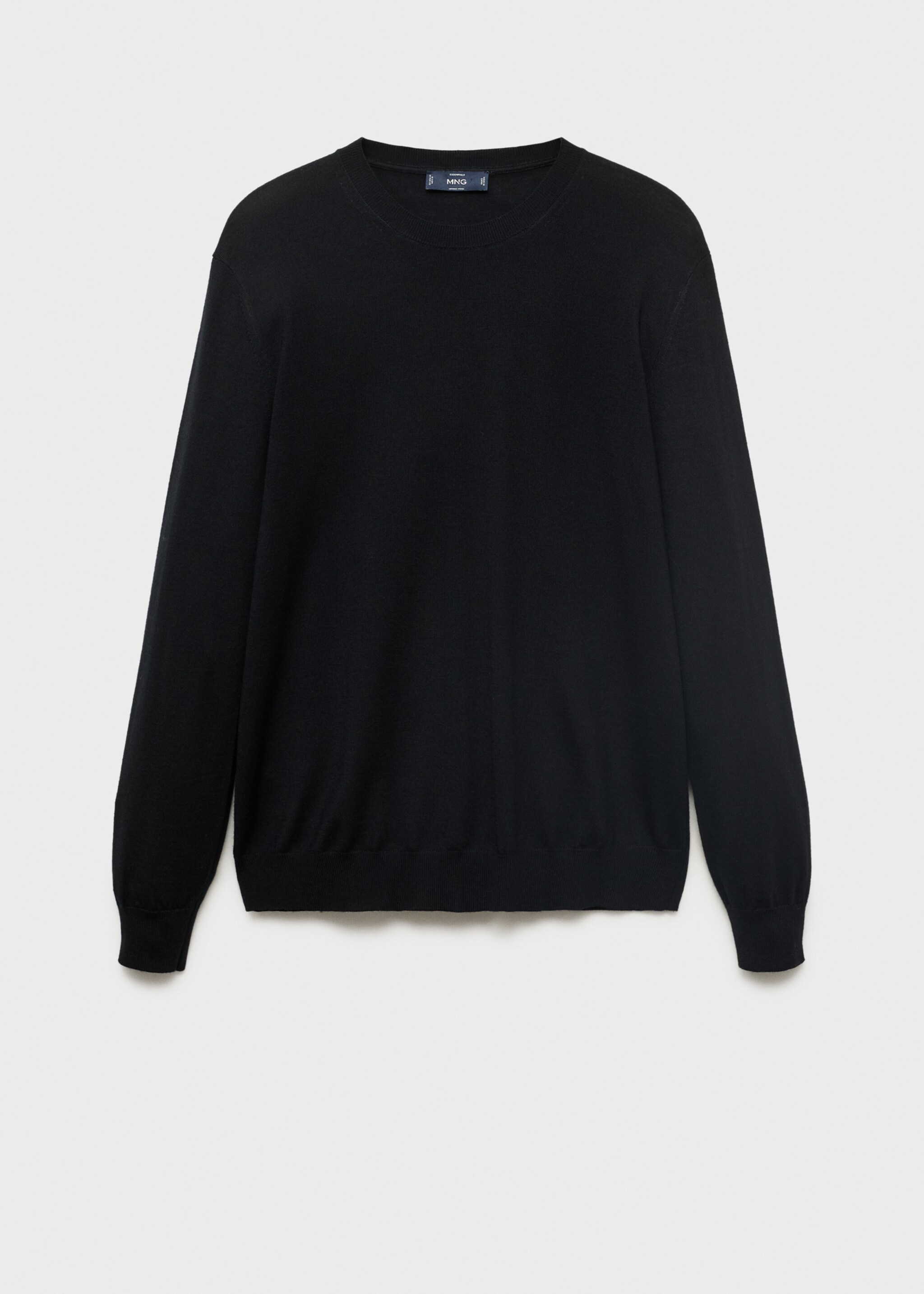 Pullover 100% lana collo stondato - Articolo senza modello