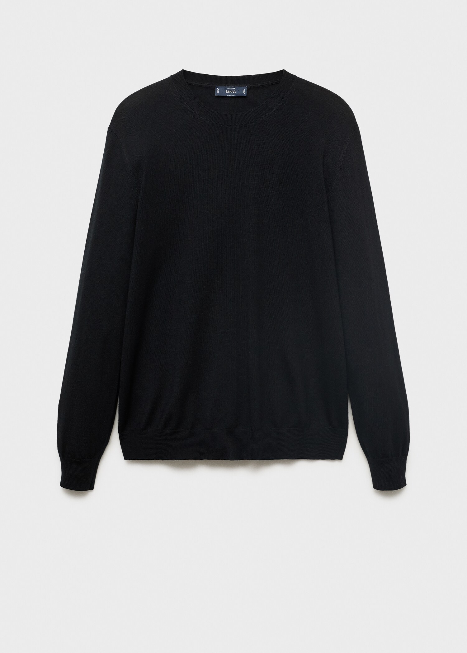 100% wool round-neck sweater - Article without model