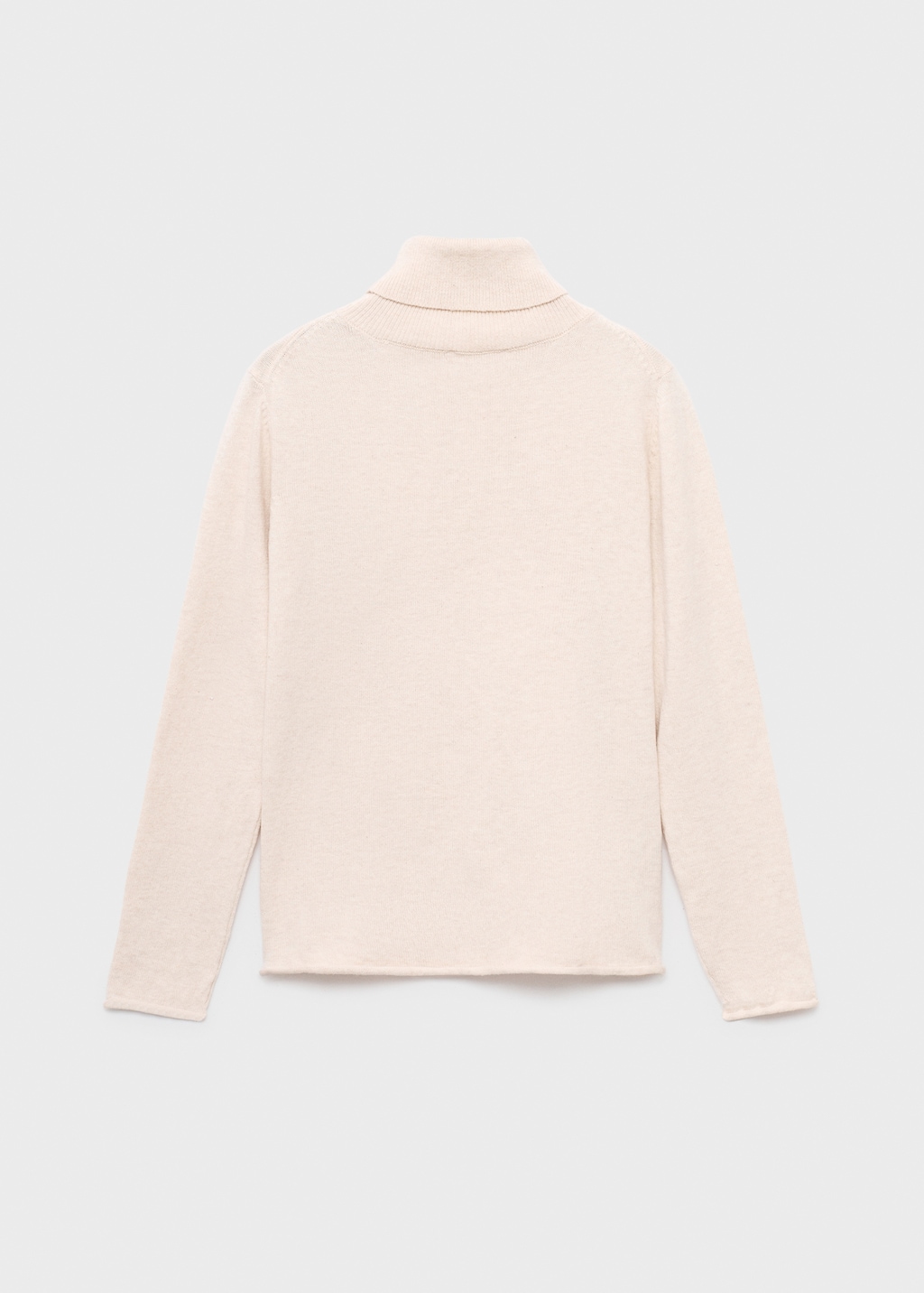Turtleneck knit sweater