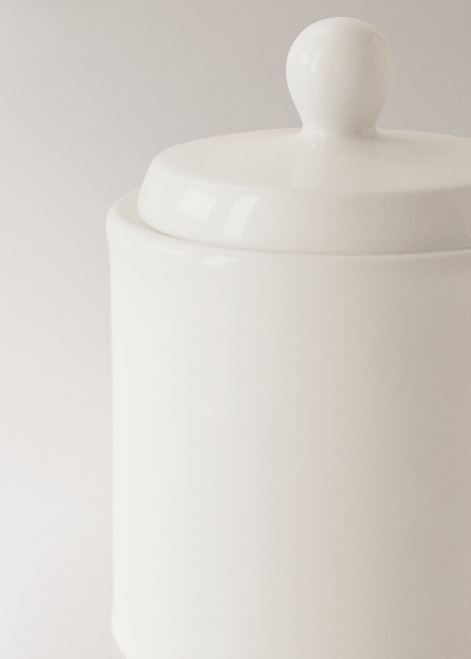 Ultra-light bone china sugar bowl - Details of the article 2