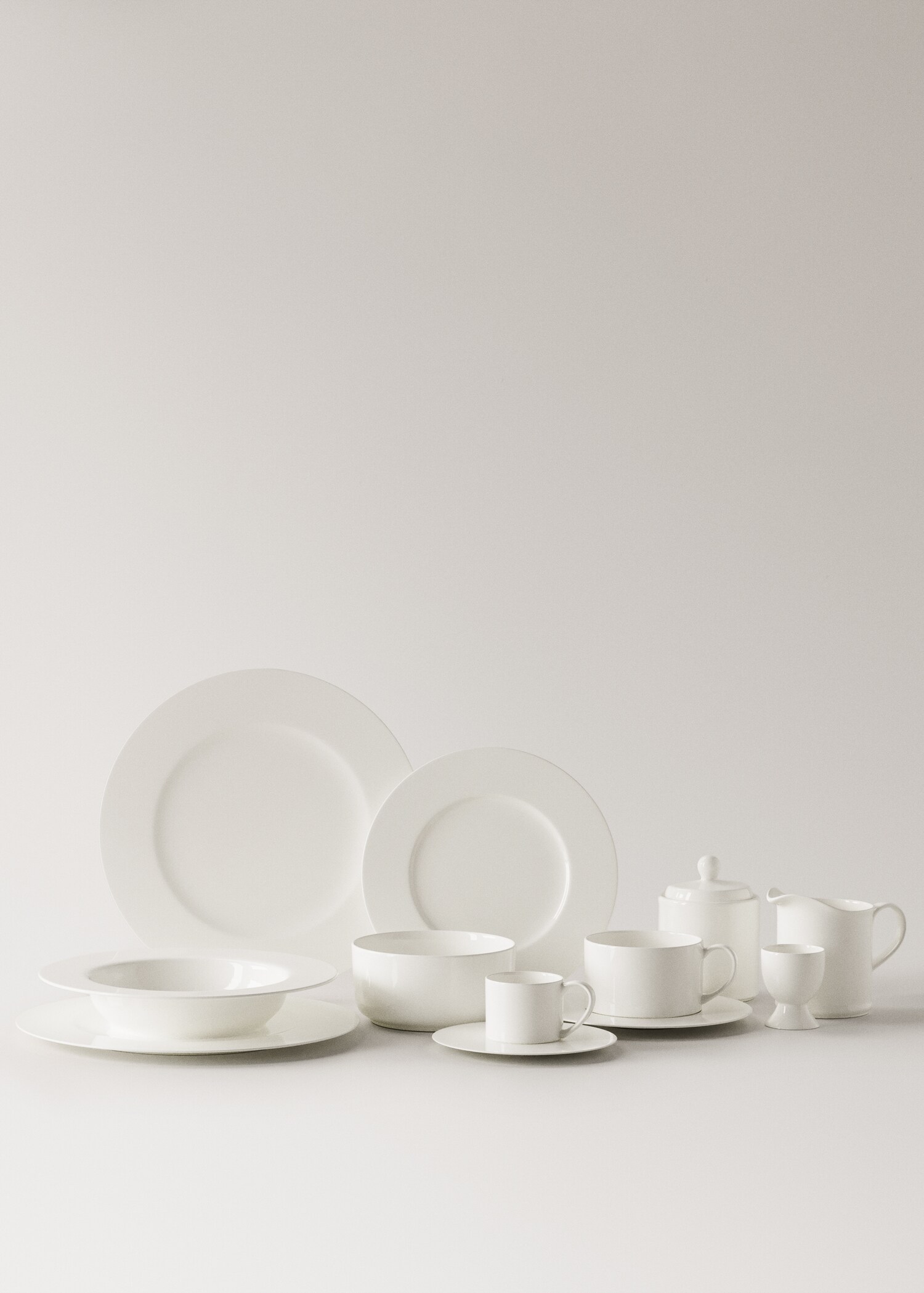 Ultra-light bone china sugar bowl - Details of the article 3
