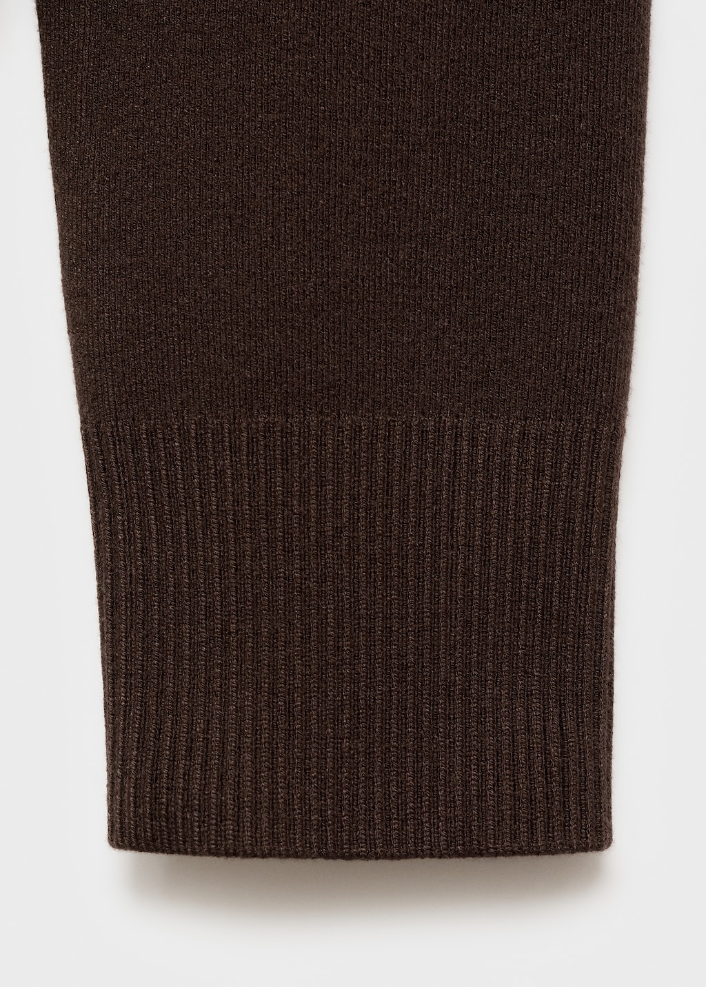 Cross-over cardigan with jewel button