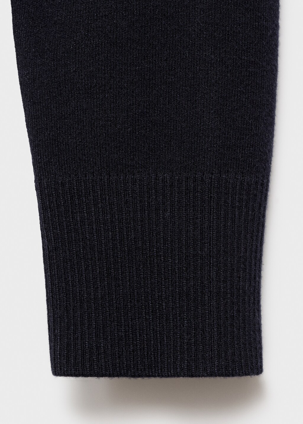 Mango Cross-over cardigan with jewel button