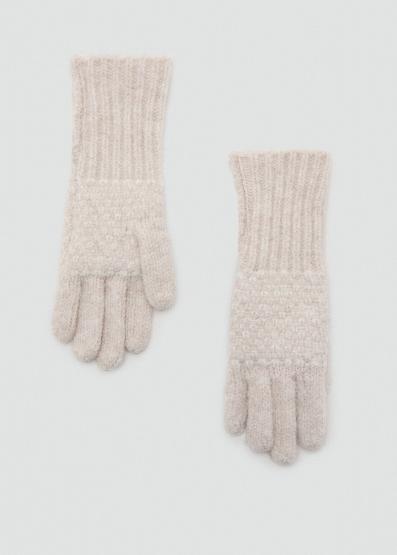 Combined knitted glove - Article without model