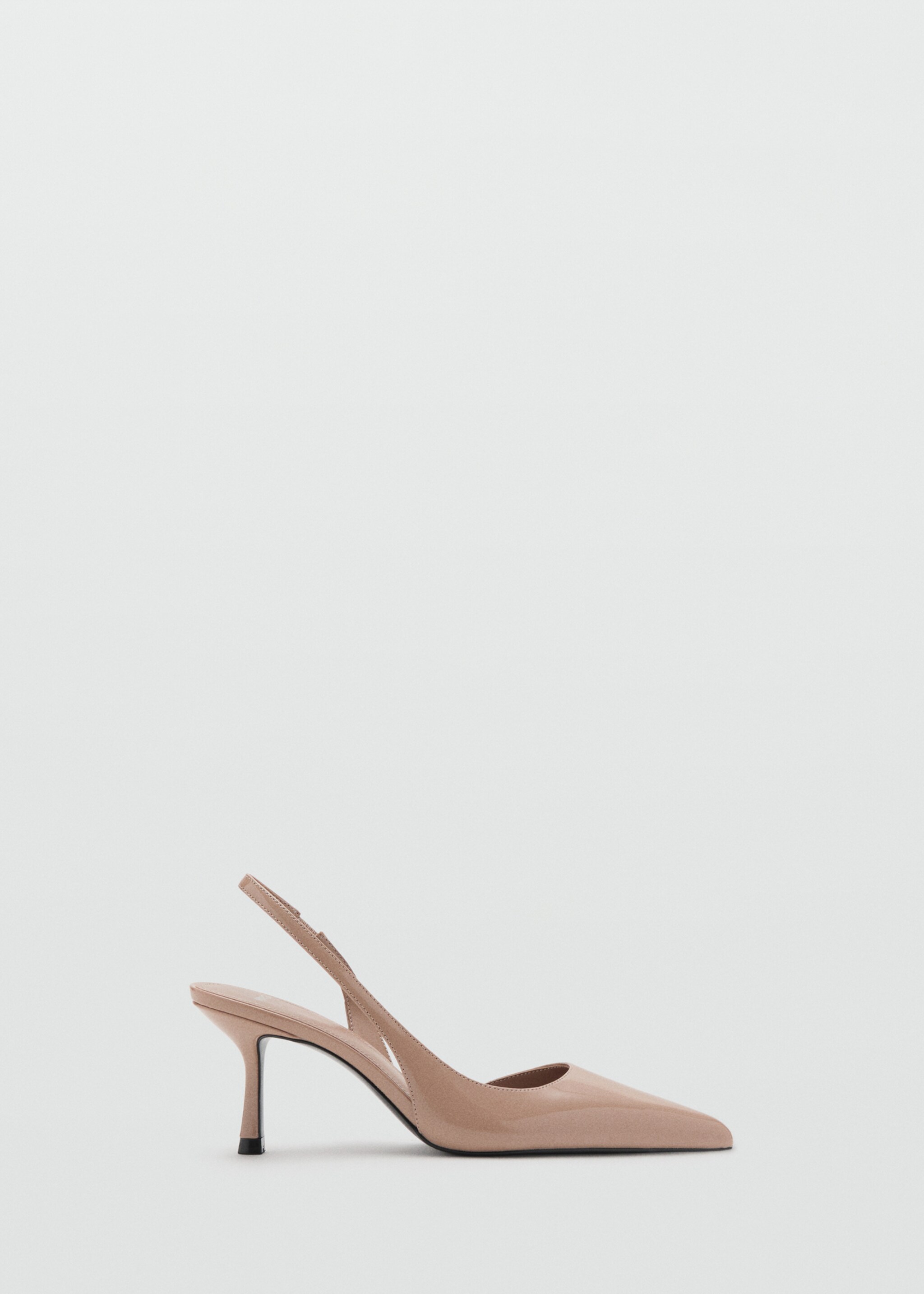 Patent heeled shoes - Article without model, Nude. Ref: 17075992-00.