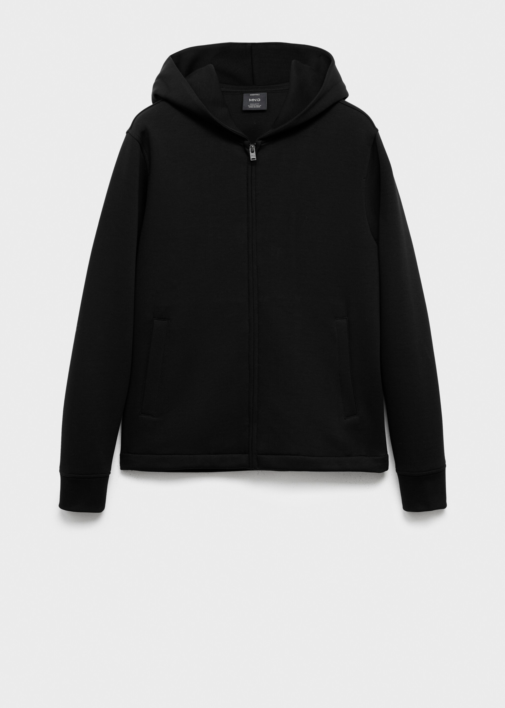 Sudadera cremallera capucha - Artículo sin modelo, Negro. Ref: 17075998-00.