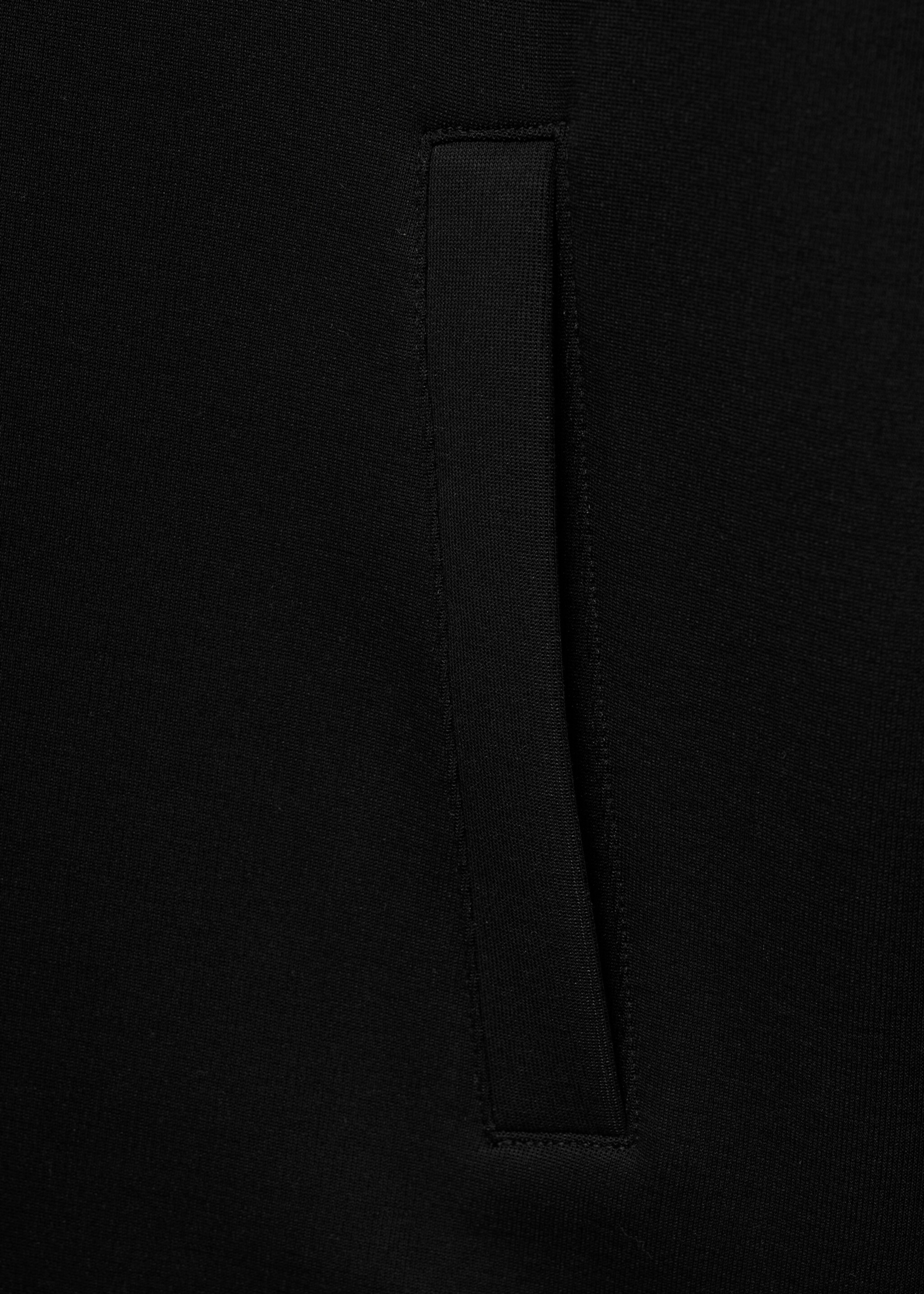 Sudadera cremallera capucha - Detalle del artículo 0, Negro. Ref: 17075998-00.