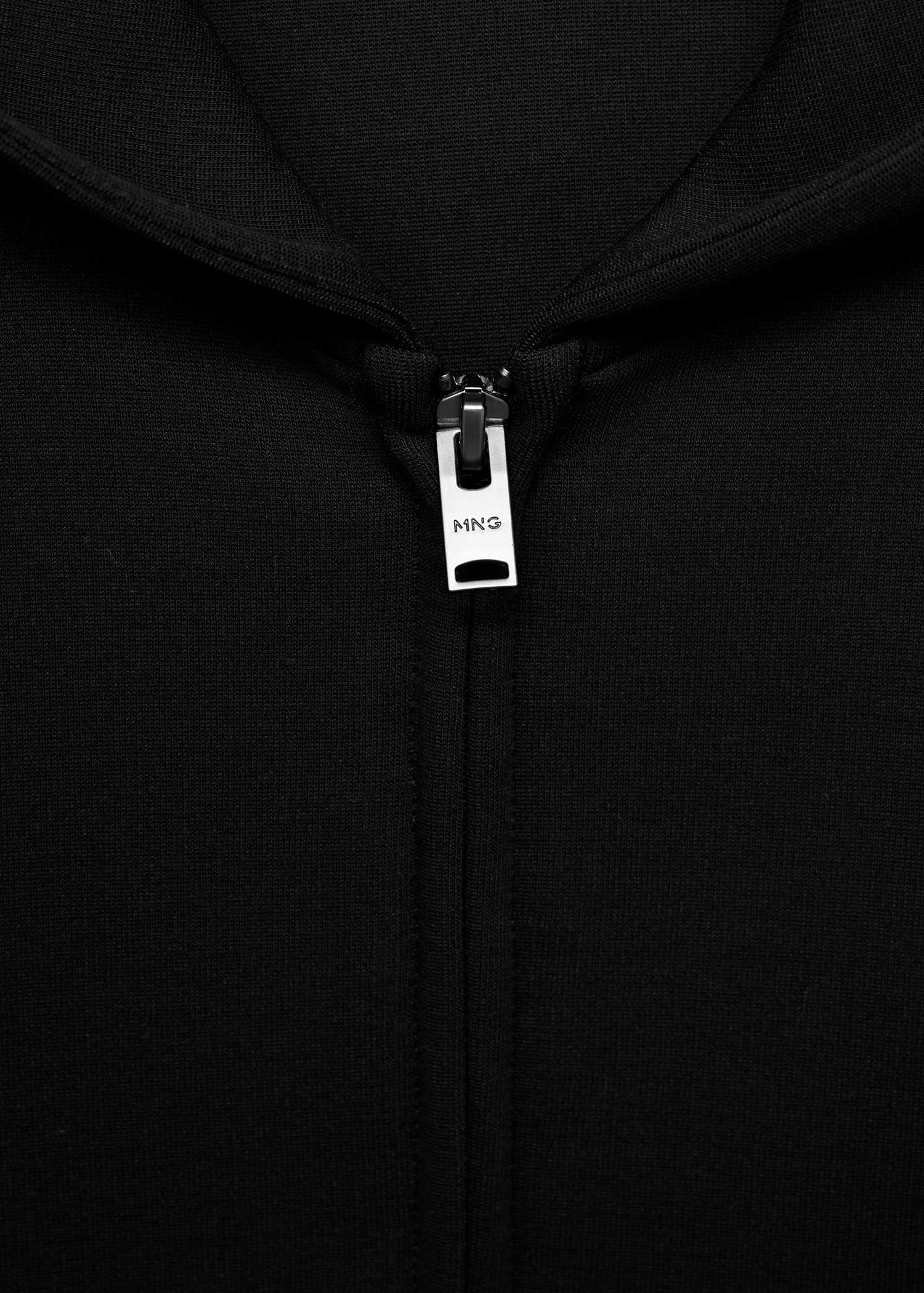 Zip-up hoodie Men MANGO Indonesia - Main Image
