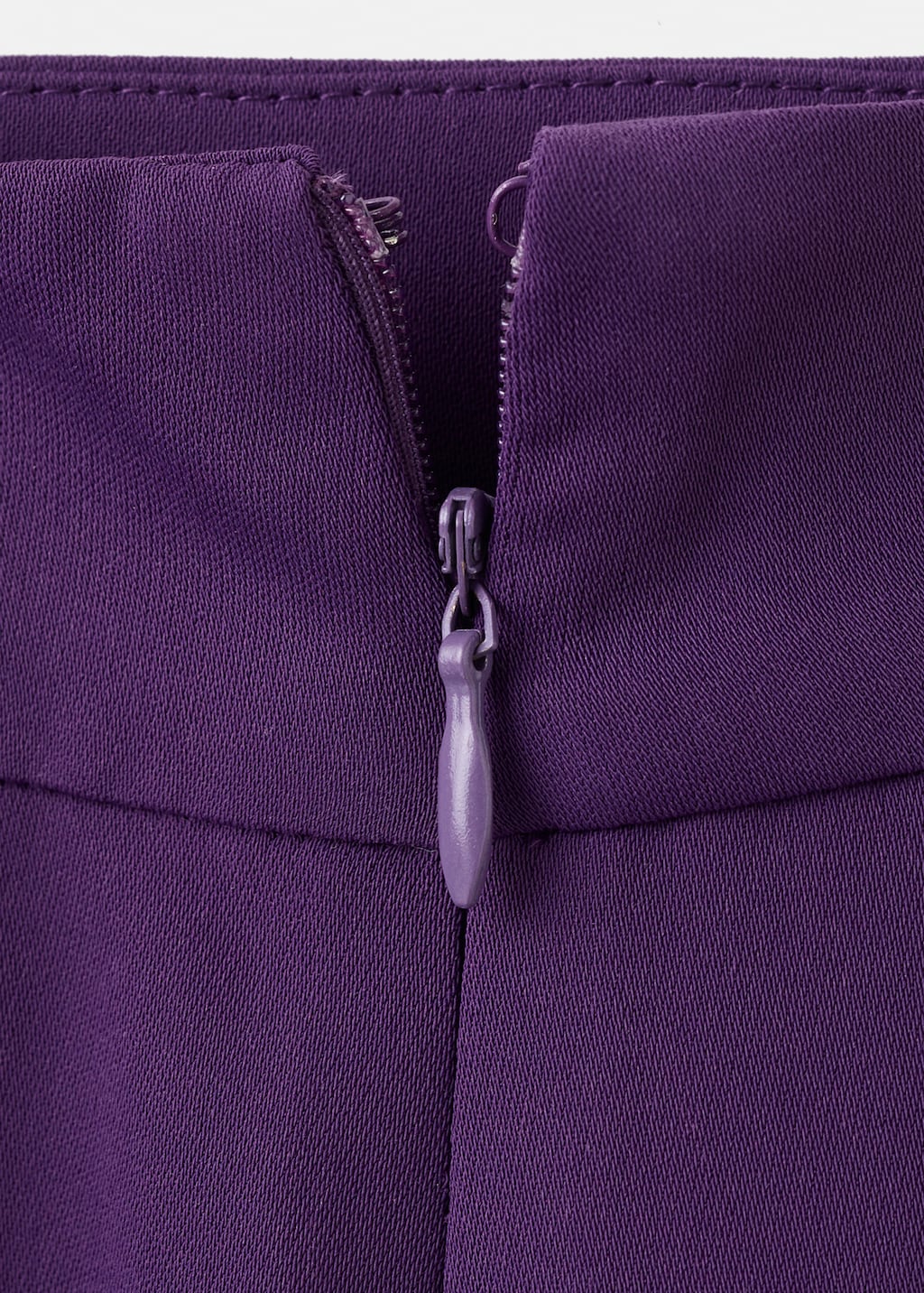 High-waist straight pants