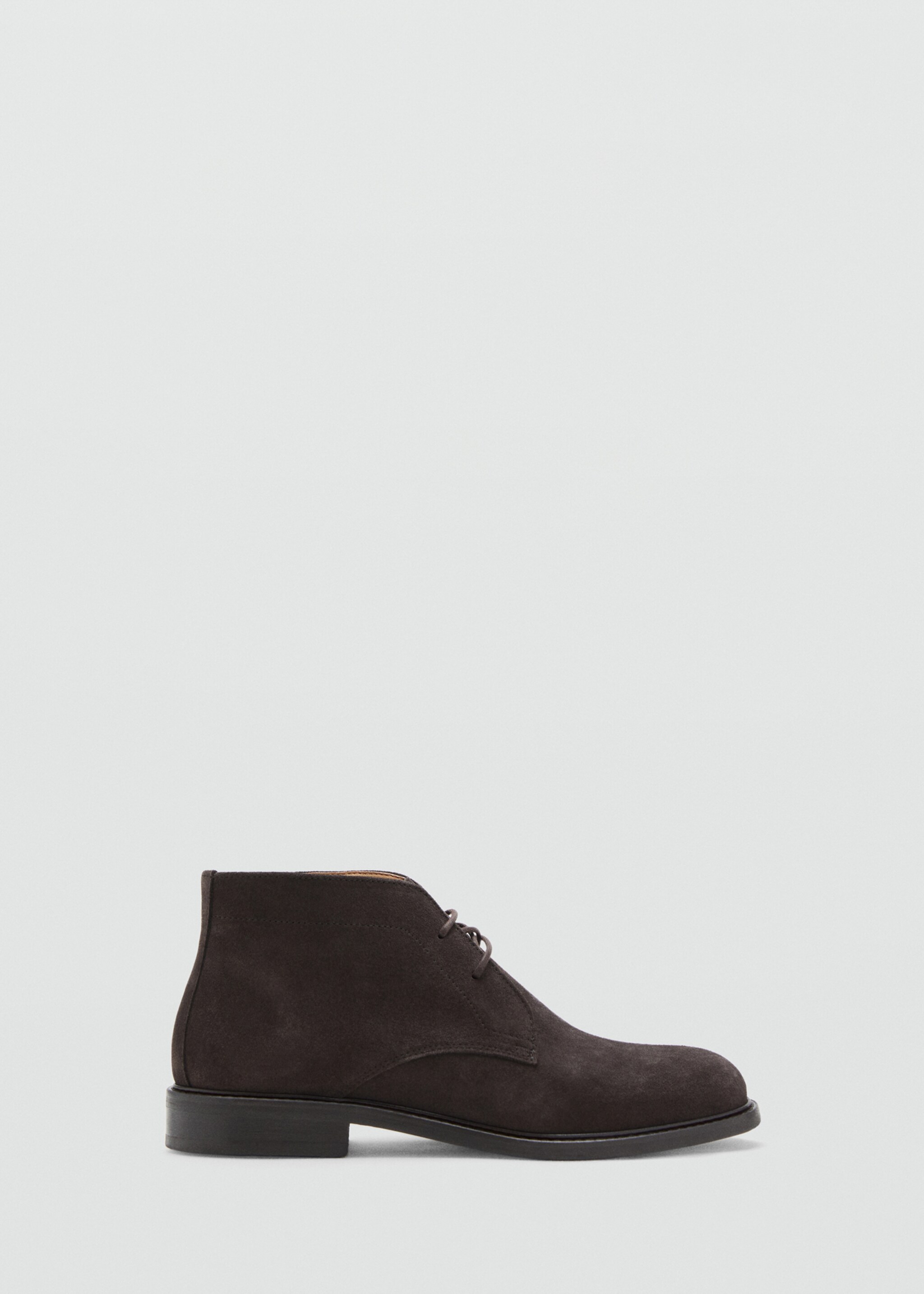 Suede leather ankle boots - Article without model, Brown. Ref: 17076000-00.