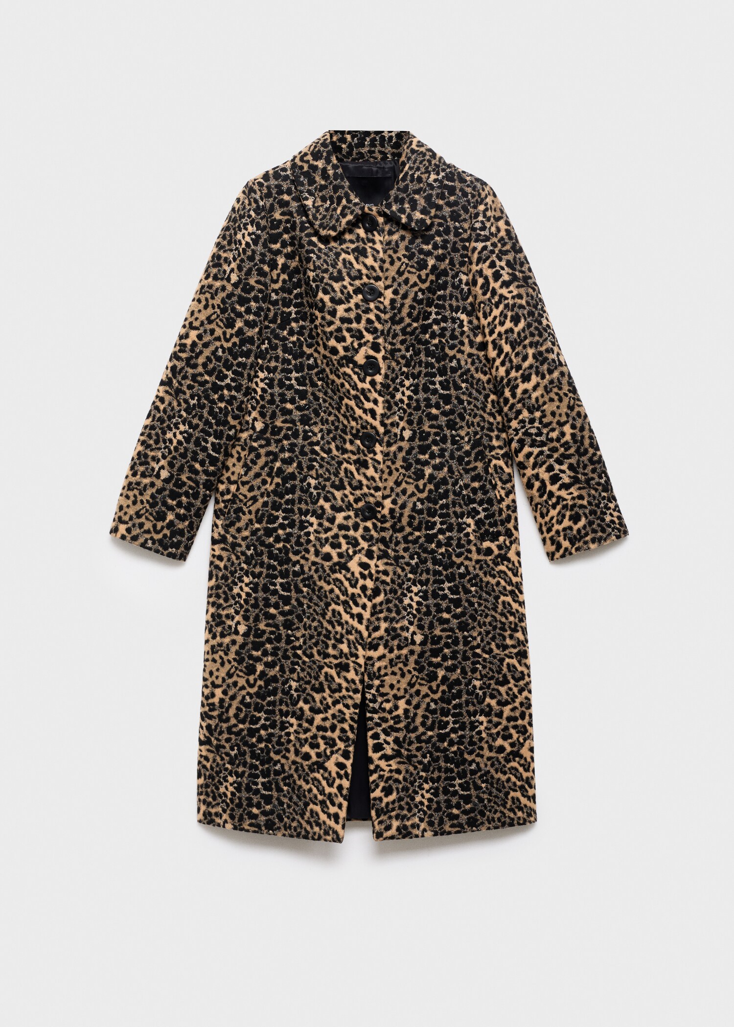 Abrigo largo leopardo - Artículo sin modelo