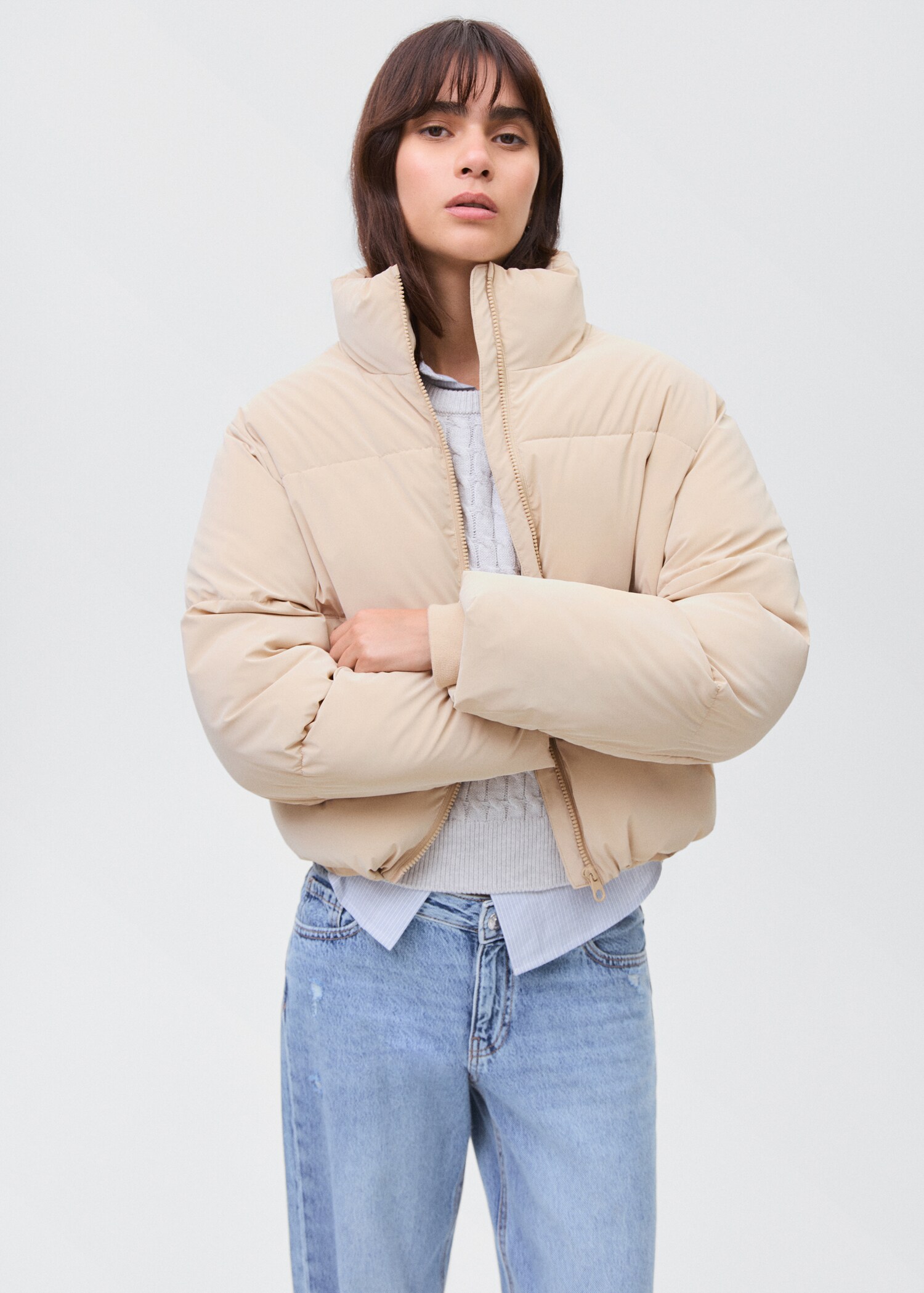 Soft quilted anorak - Medium plane
