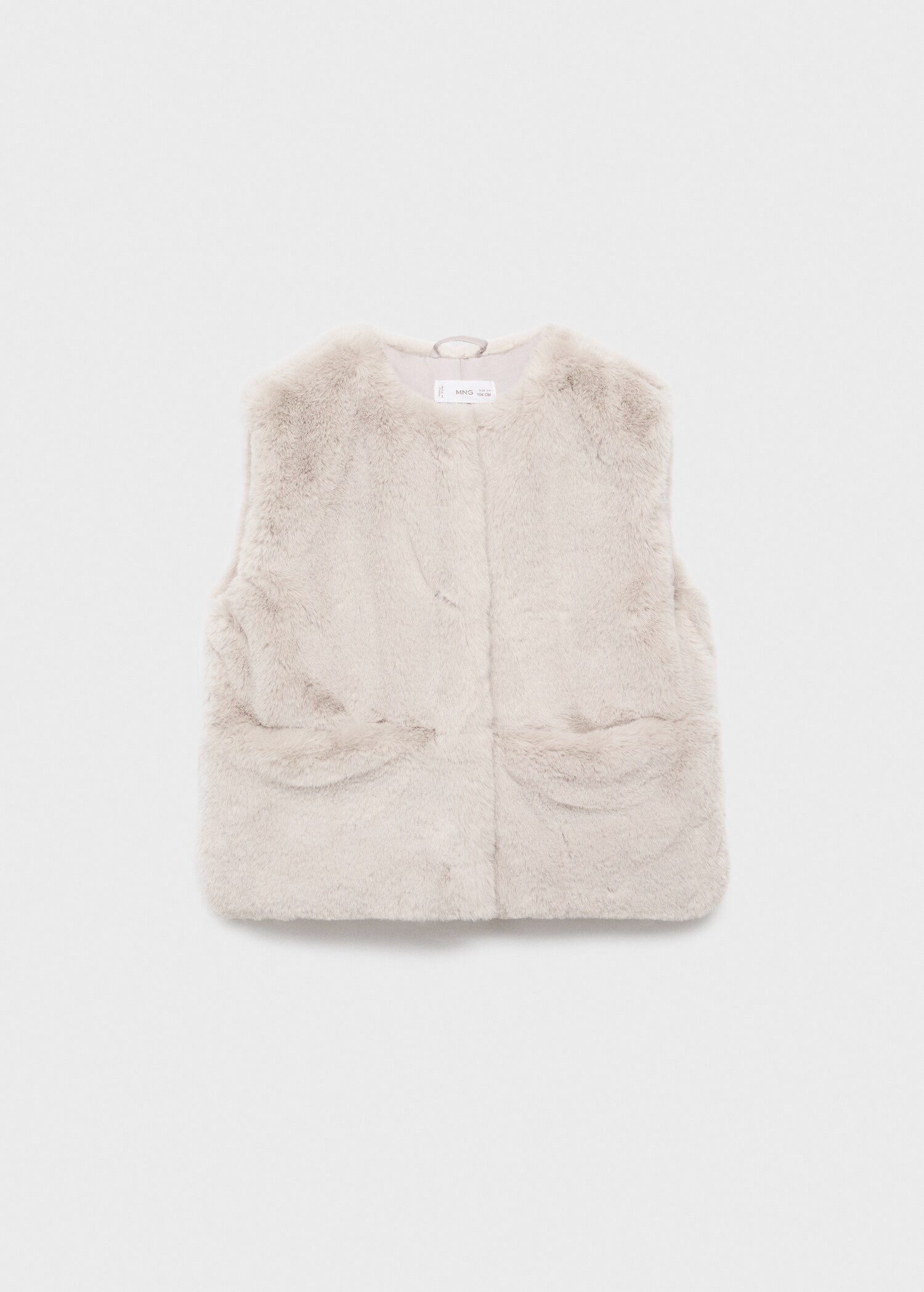 Gilet imitation fourrure - Article sans modèle