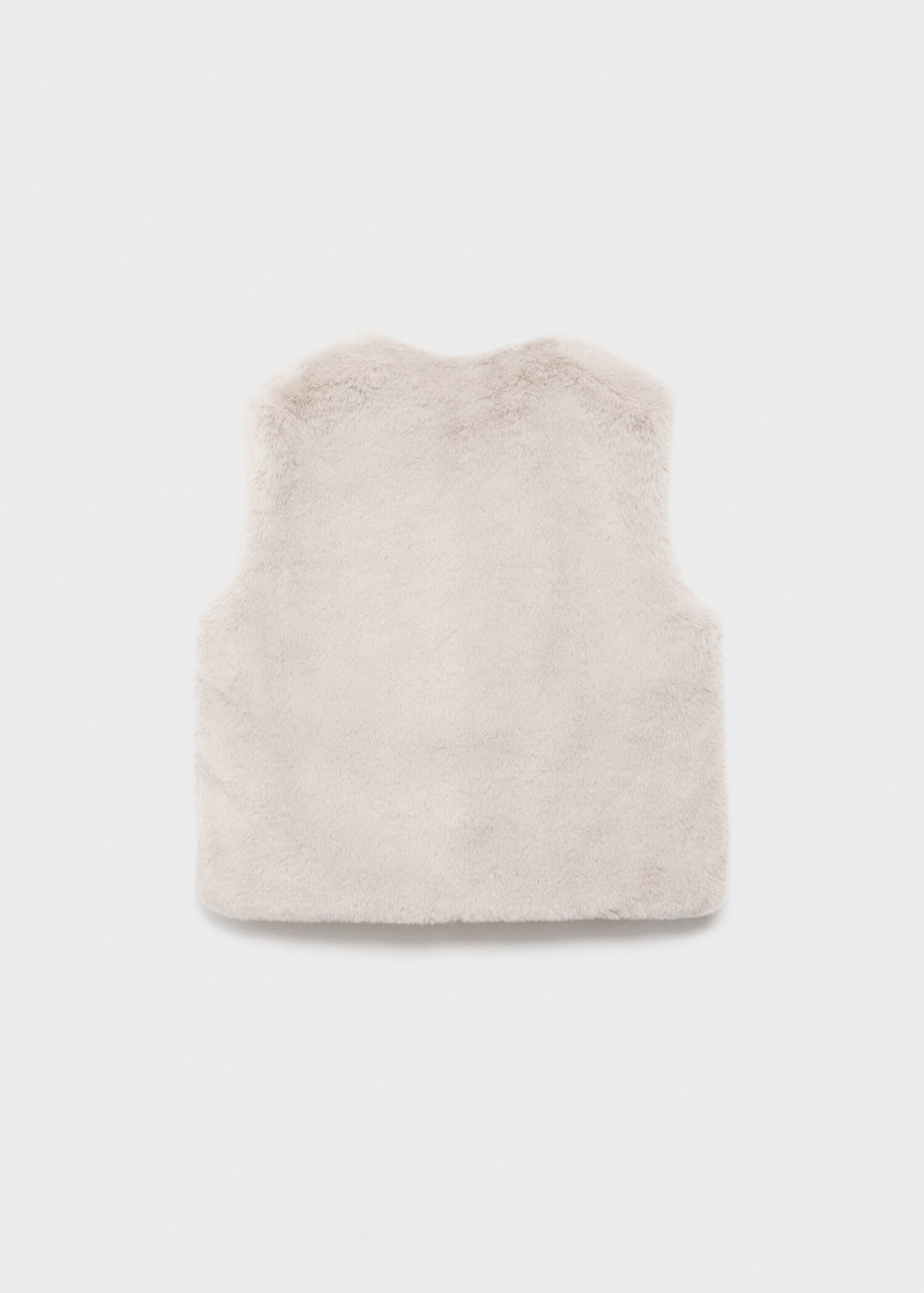 Gilet imitation fourrure - Verso de l’article