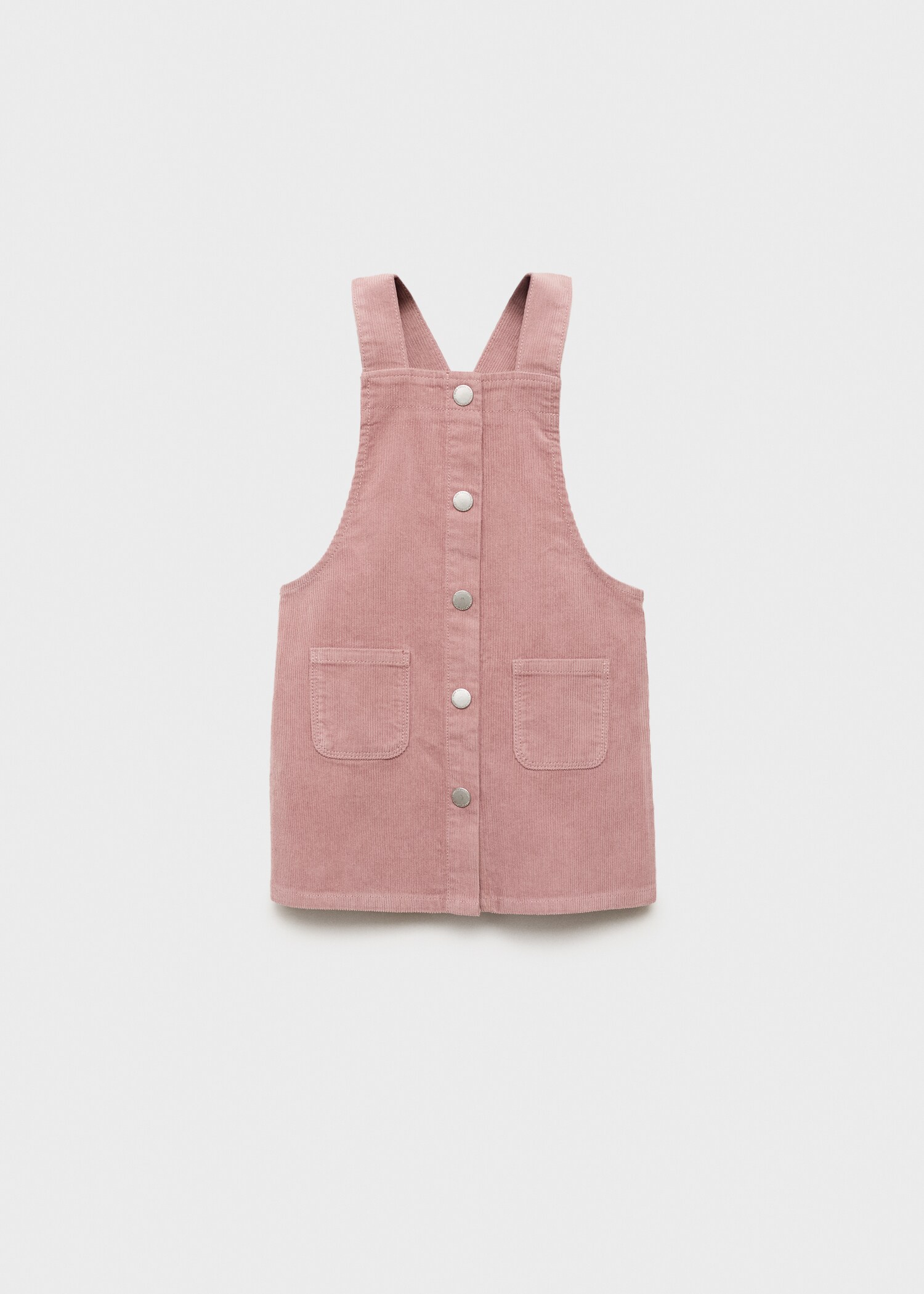 Corduroy pinafore with pockets - Article without model