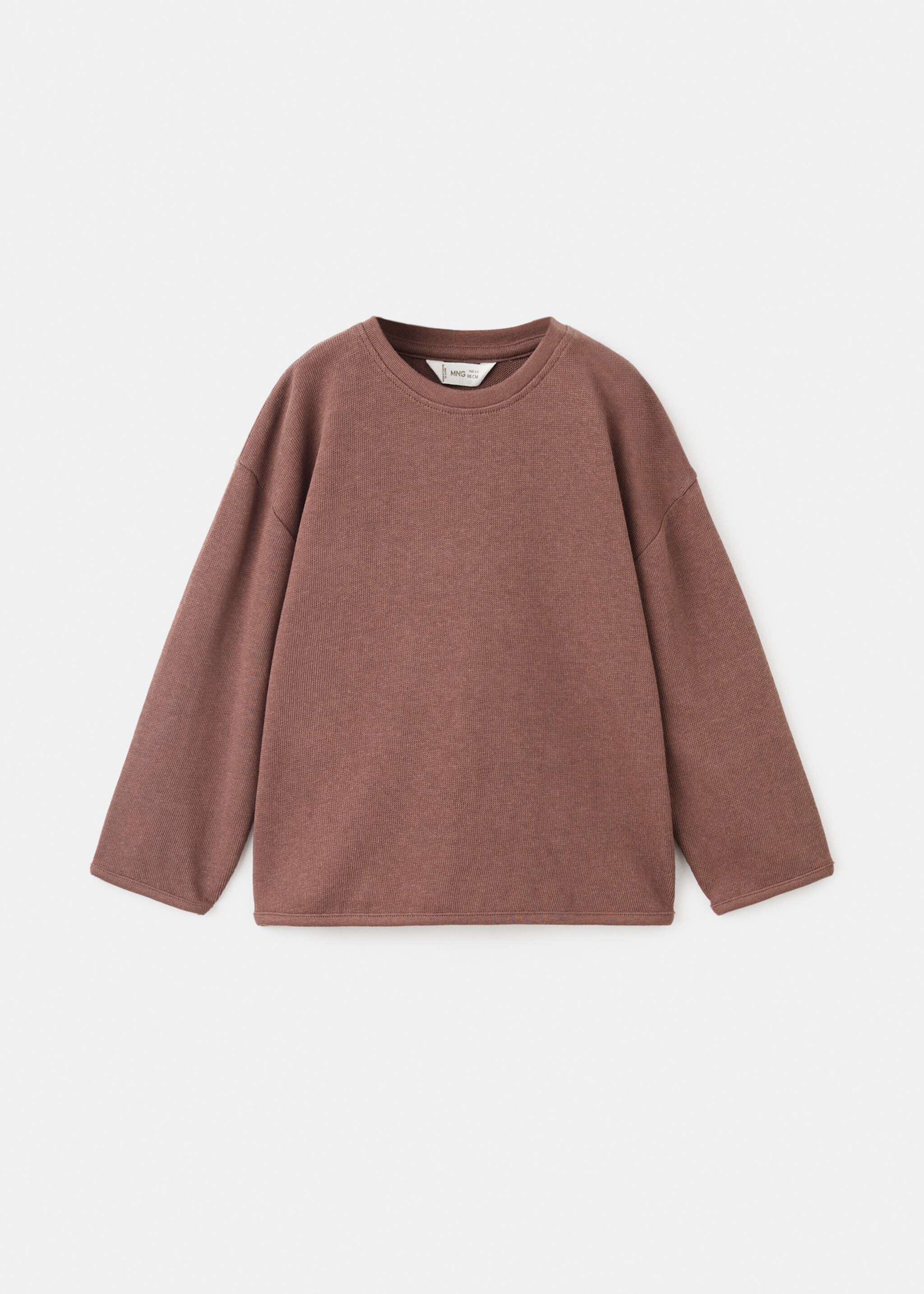 T-shirt comfy - Article sans modèle, Café. Ref: 17076336-00.
