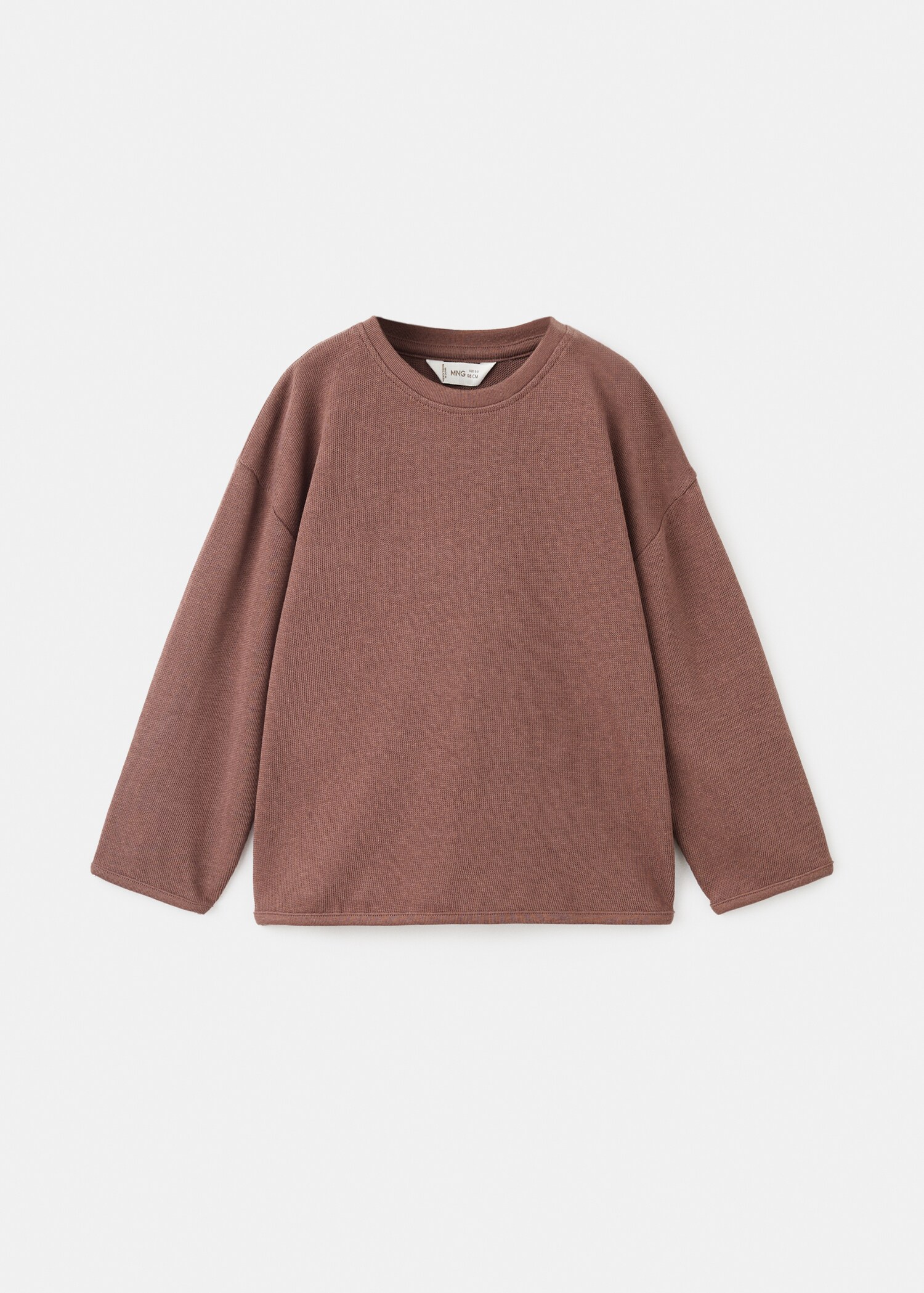 T-shirt coton en maille - Article sans modèle