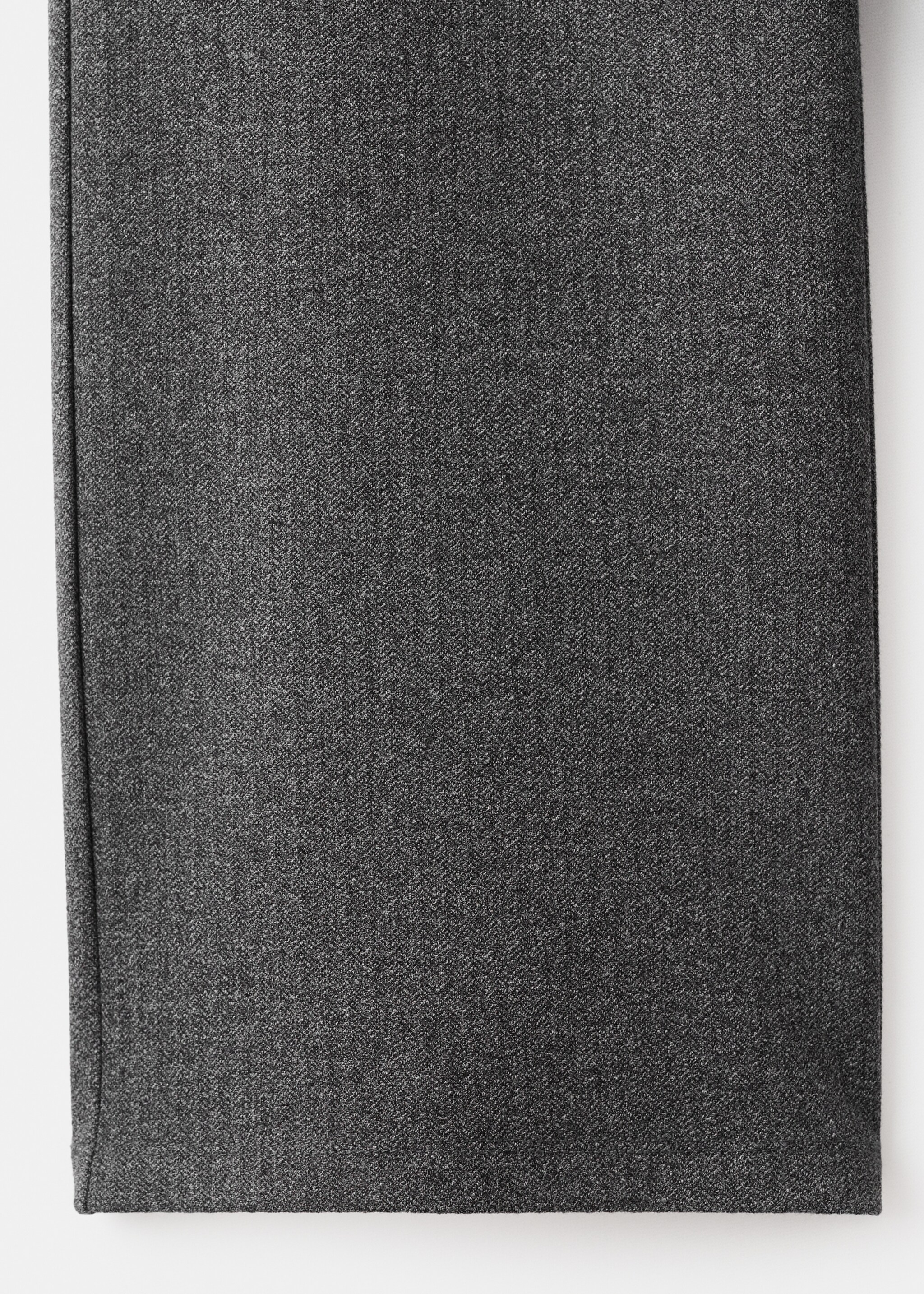 Lace knit pants - Details of the article 0, Charcoal. Ref: 17076338-00.