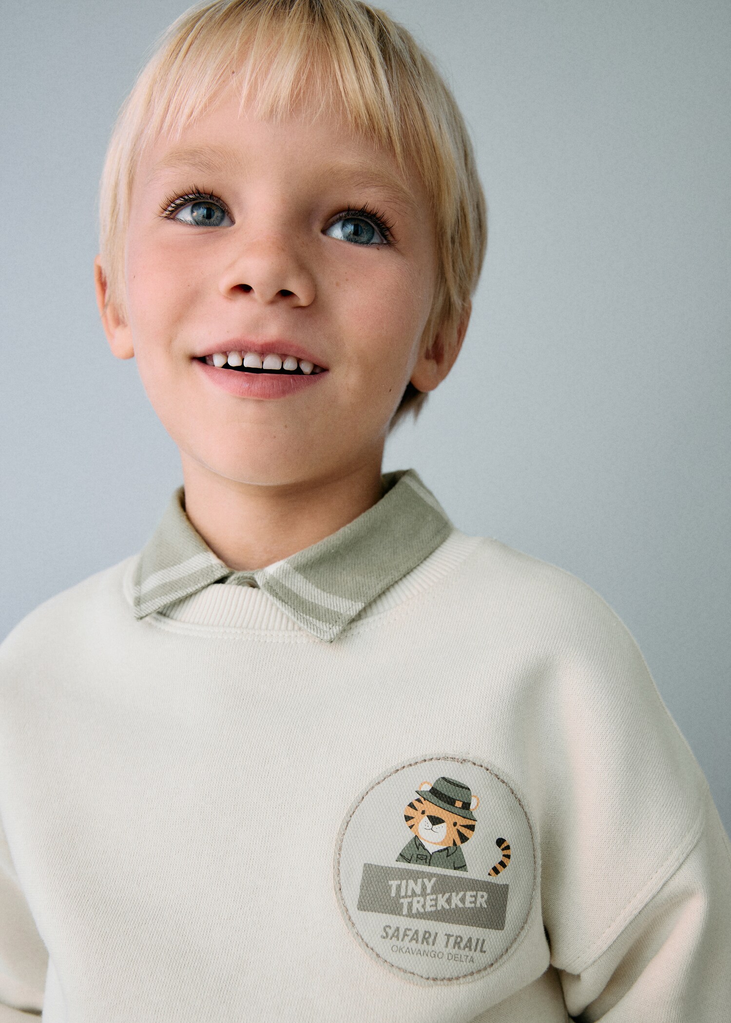 Sudadera estampada león - Detalle del artículo 1
