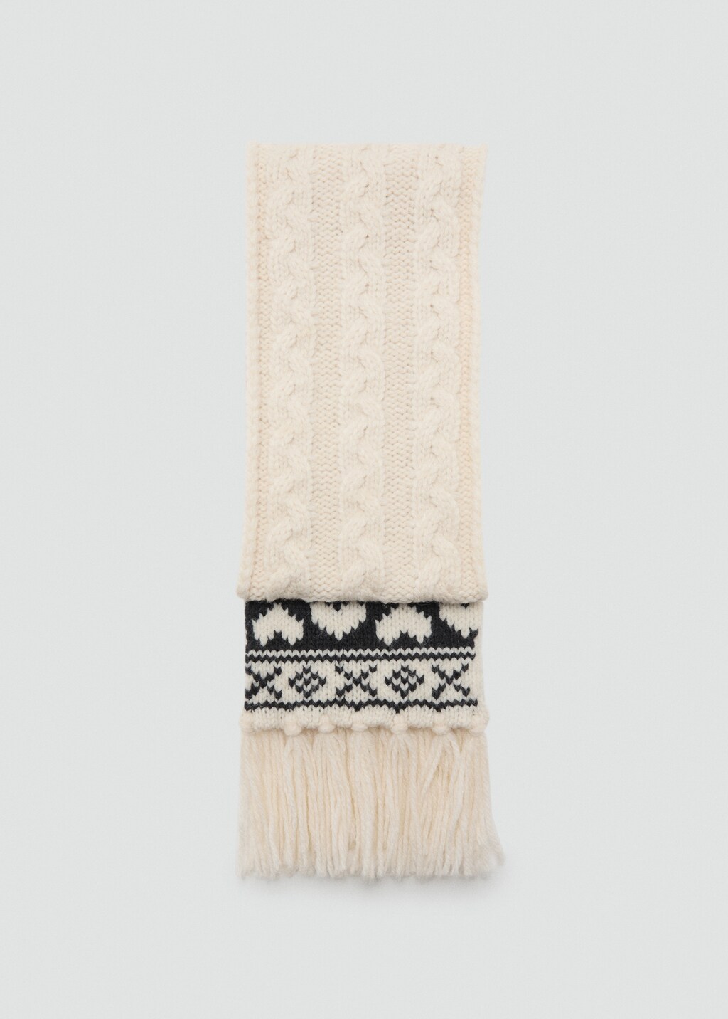Knit scarf