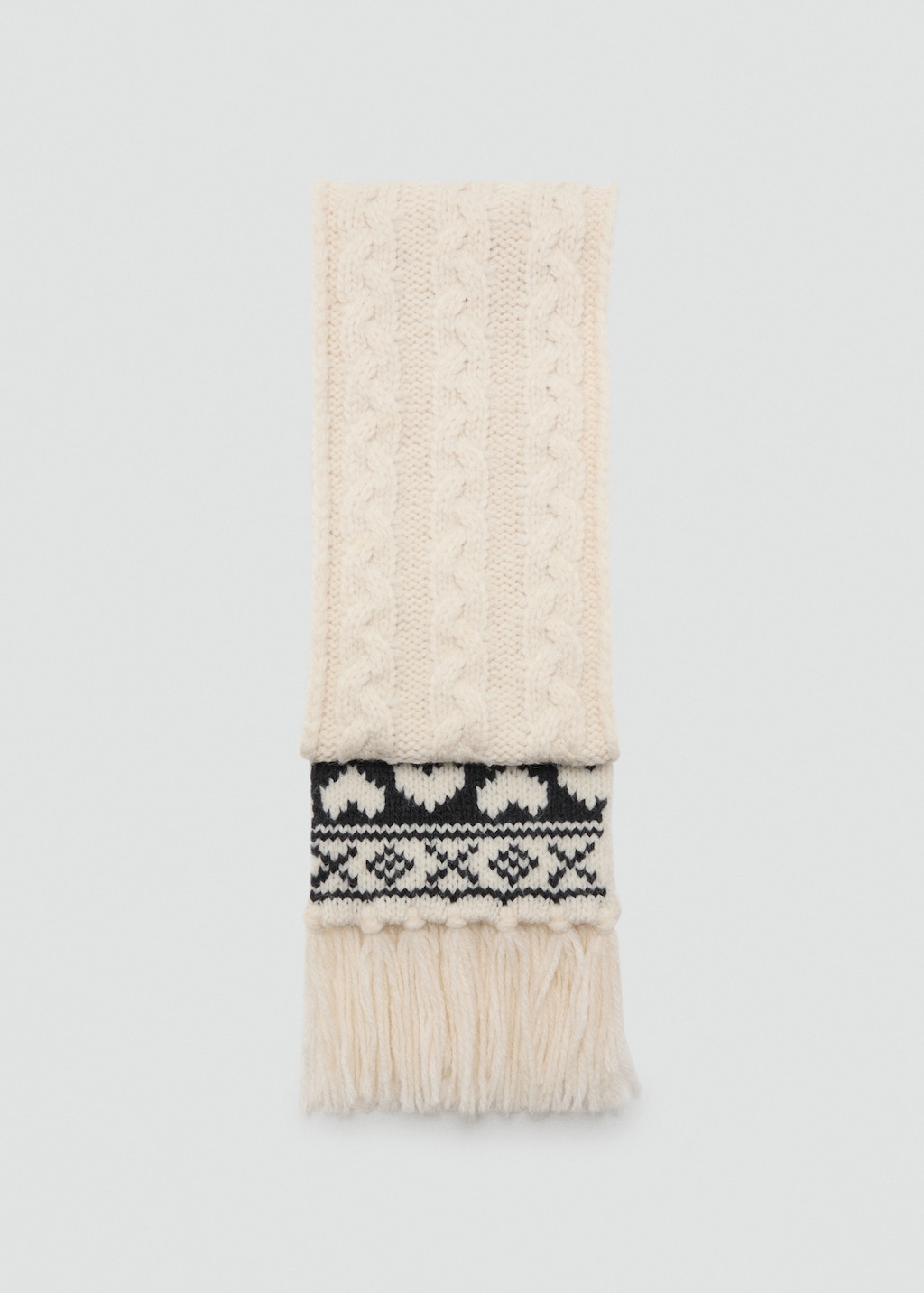 Knit scarf