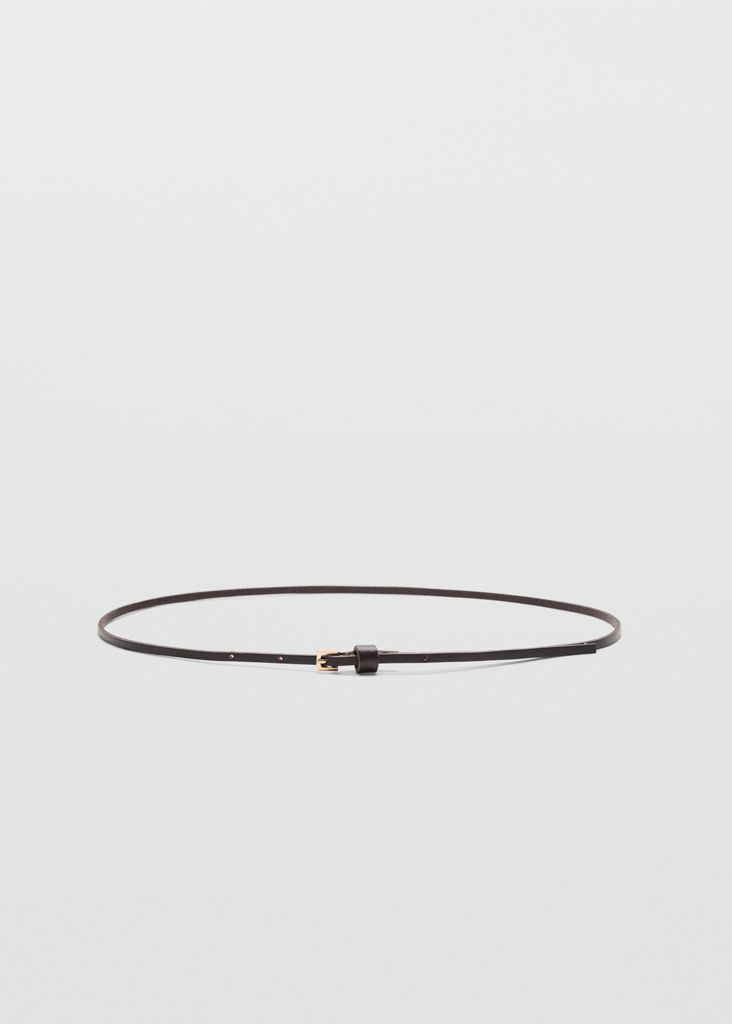 Leather mini-belt - Article without model