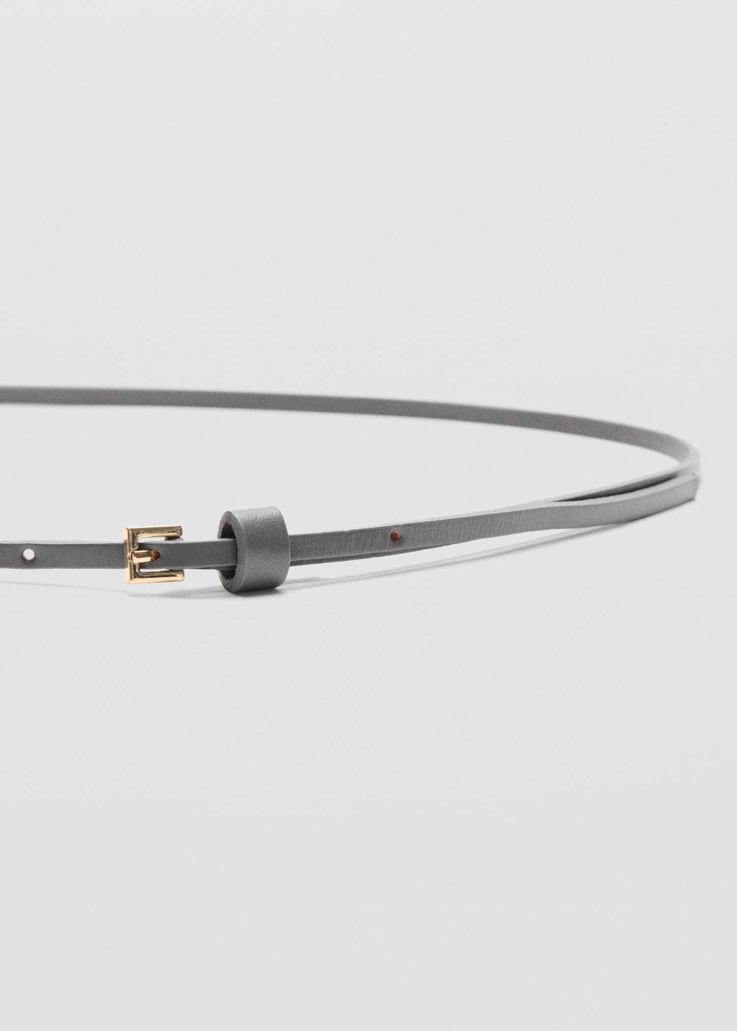 Leather mini-belt - Medium plane