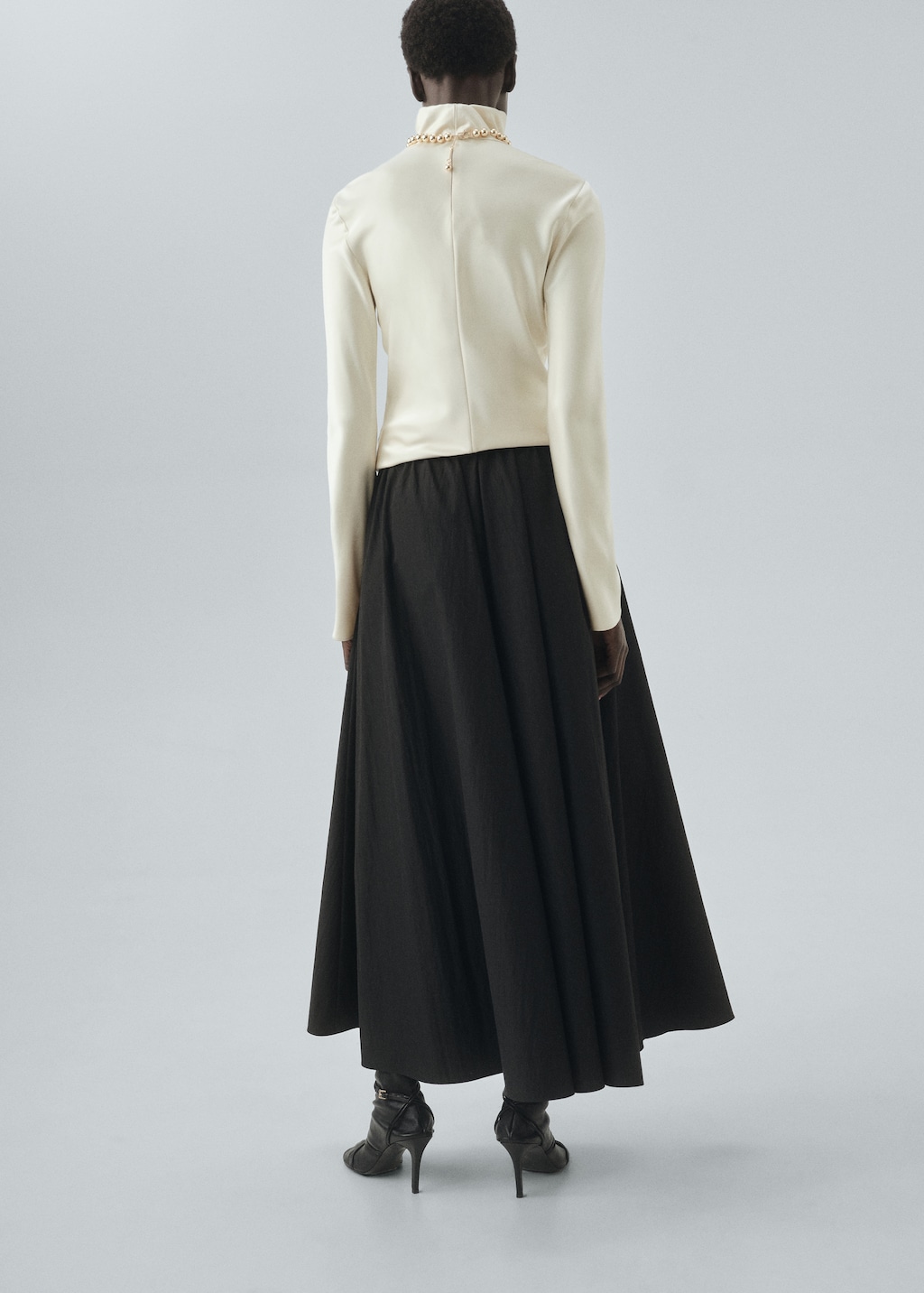 Long flared skirt - image 3