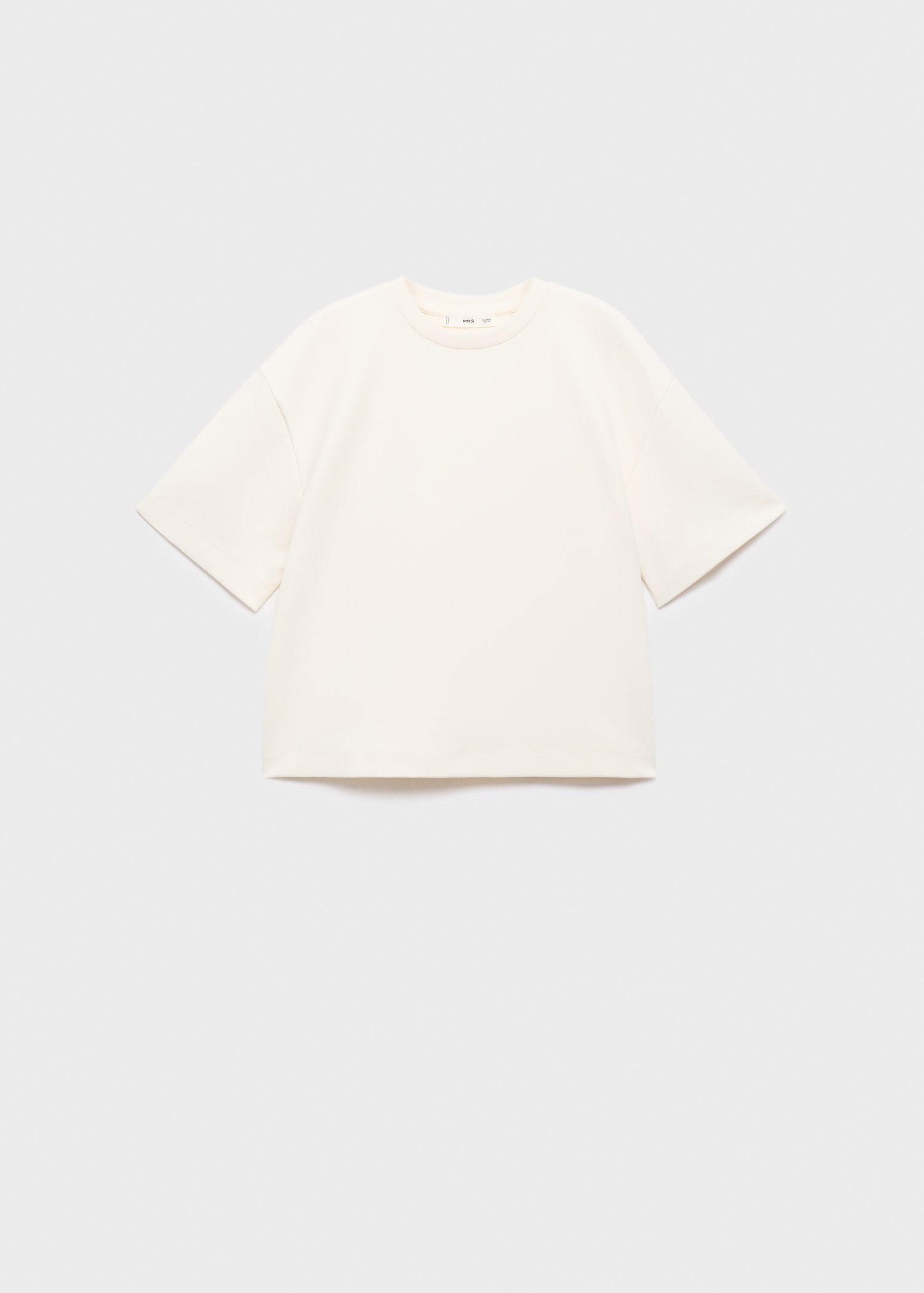 T-shirt en coton oversize - Article sans modèle
